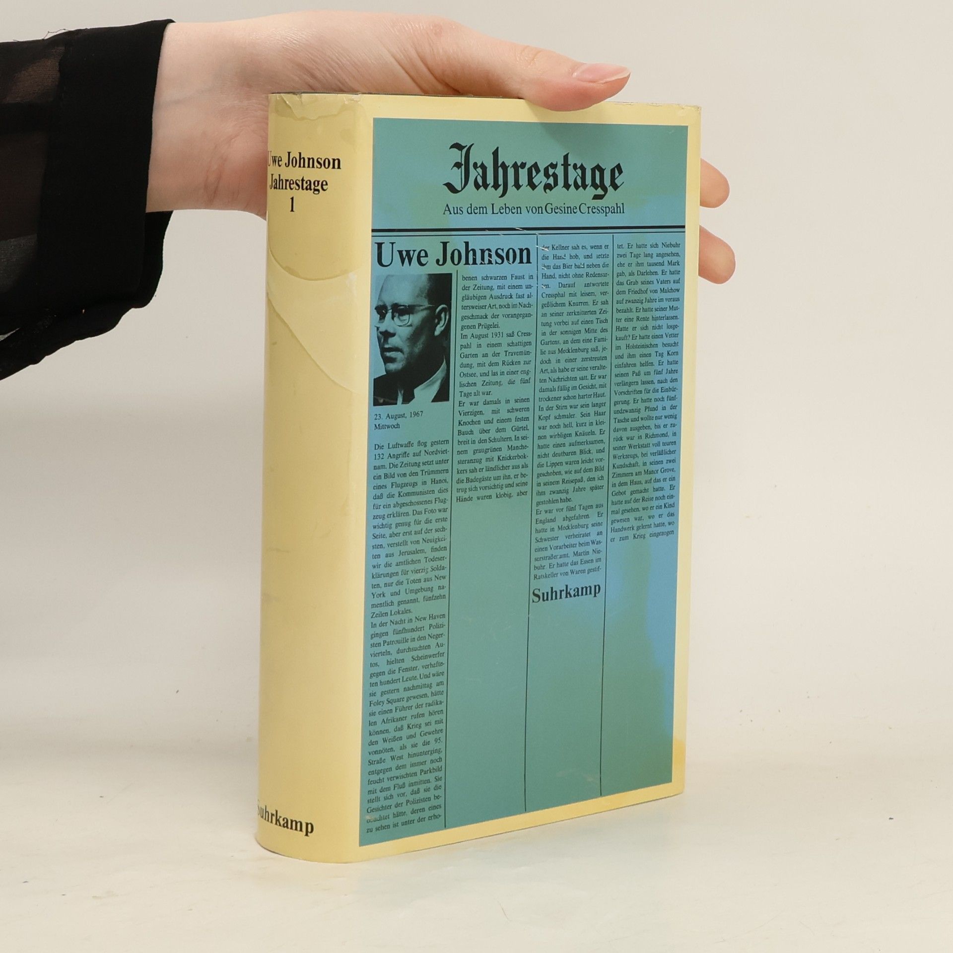 Uwe Johnson Jahrestage 1