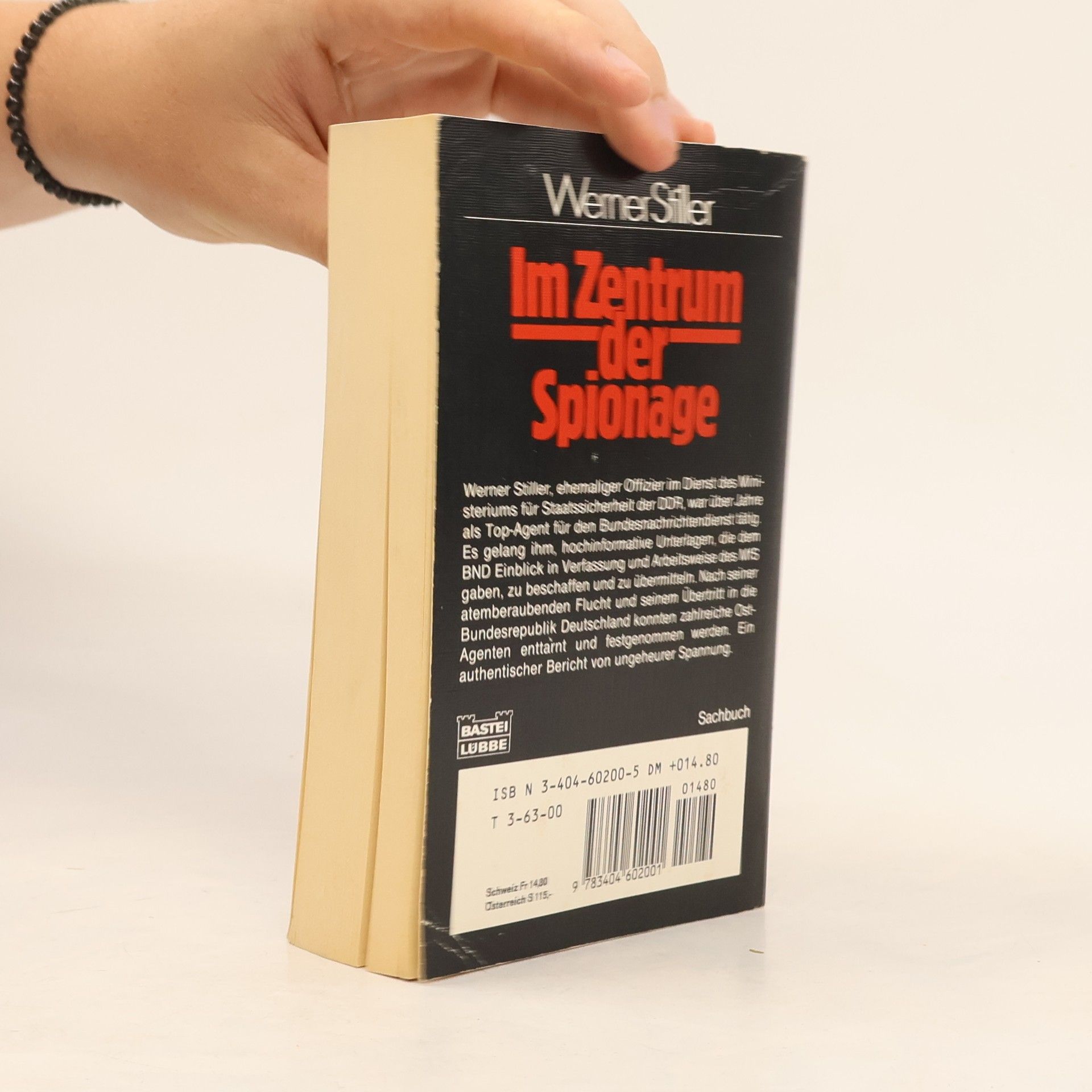 Werner Stiller Im Zentrum der Spionage