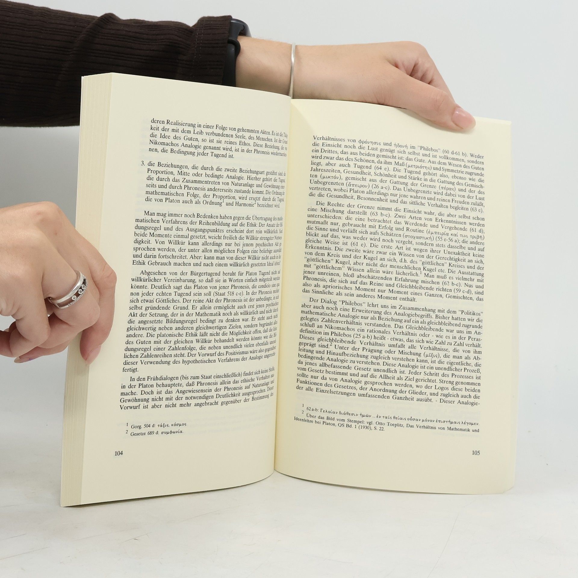 Karl Bärthlein Der Analogiebegriff bei den griechischen Mathematikern und bei Platon