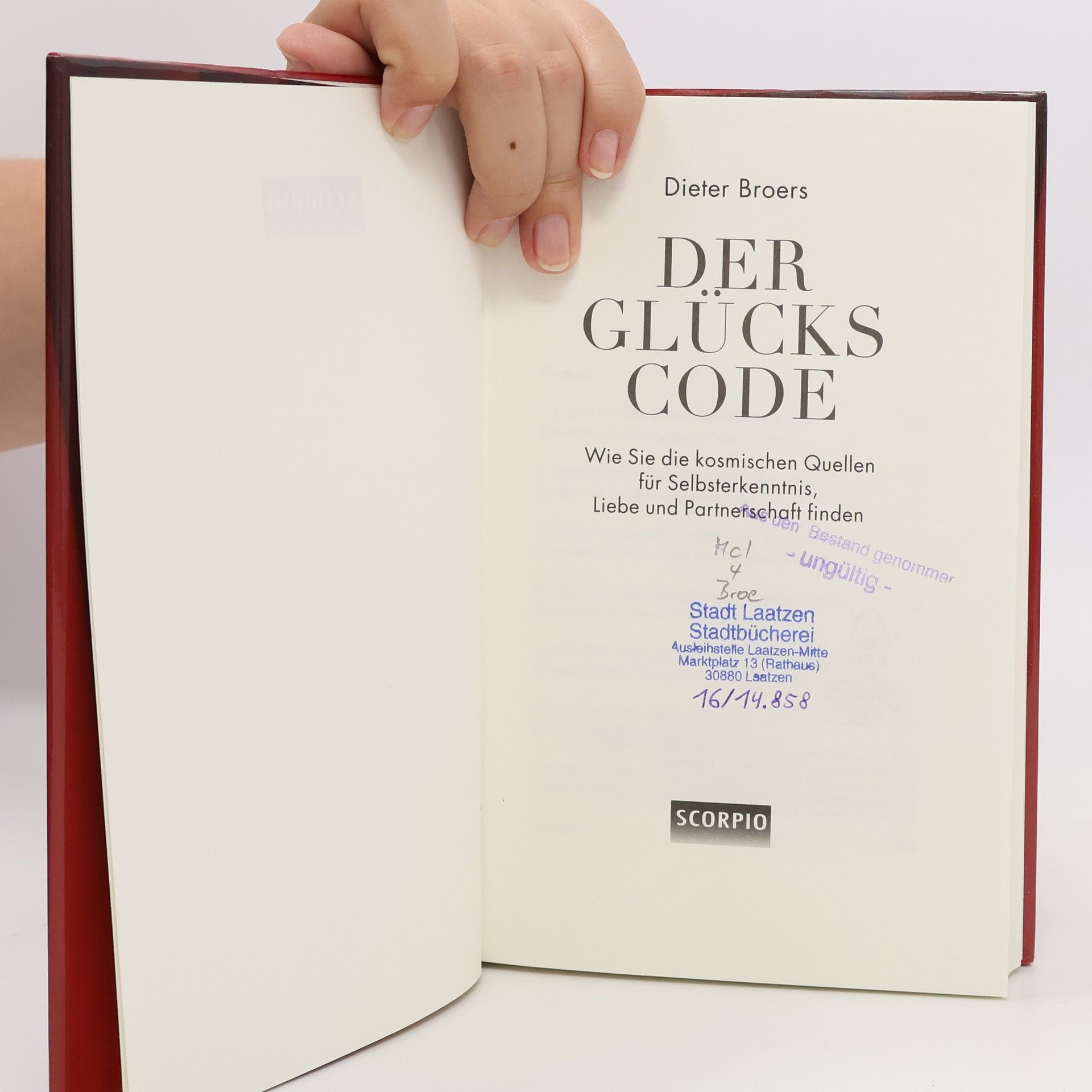 Dieter Broers Der Glückscode