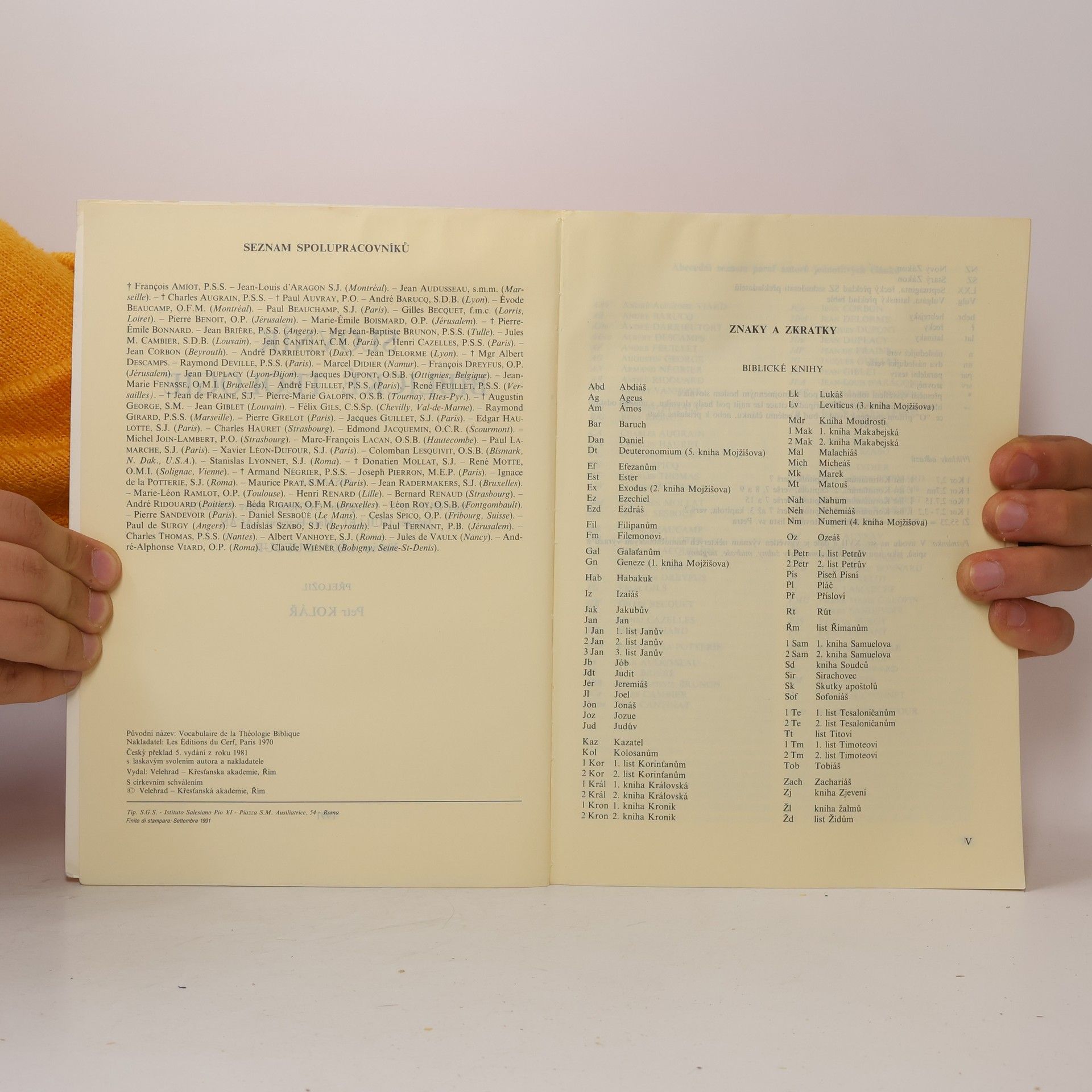 Xavier Léon Dufour Slovník biblické teologie