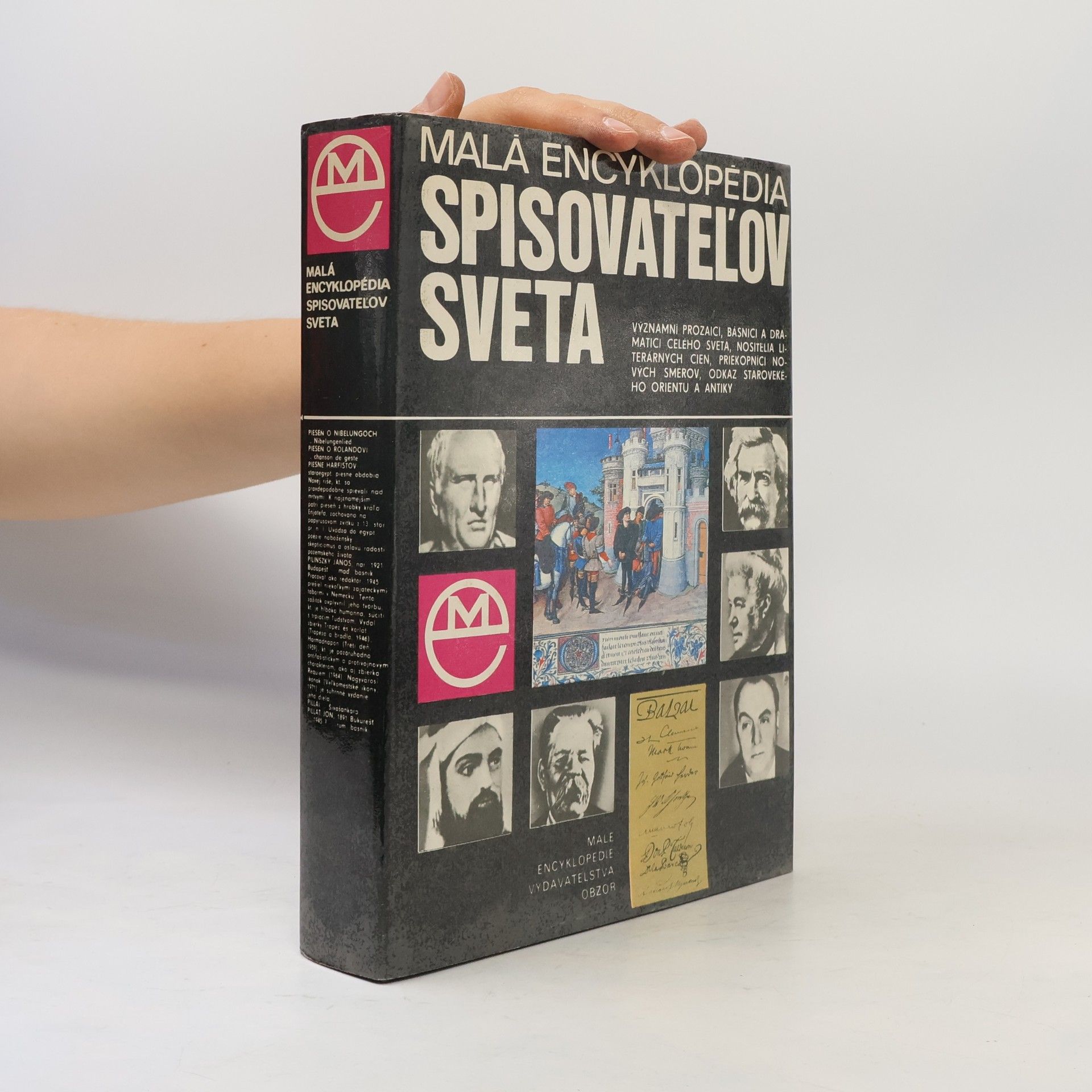 Ján Juríček Malá encyklopédia spisovateľov sveta