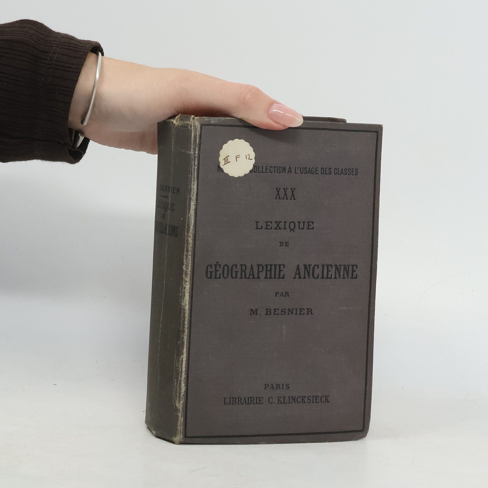 Maurice Besnier Lexique de Géographie Ancienne