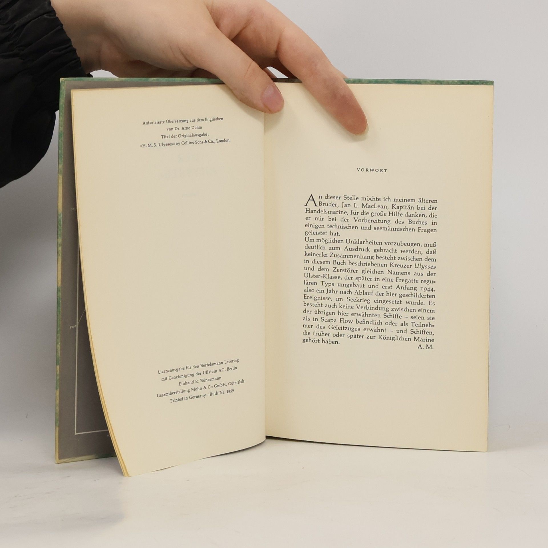 Alistair MacLean Die Männer der Ulysses