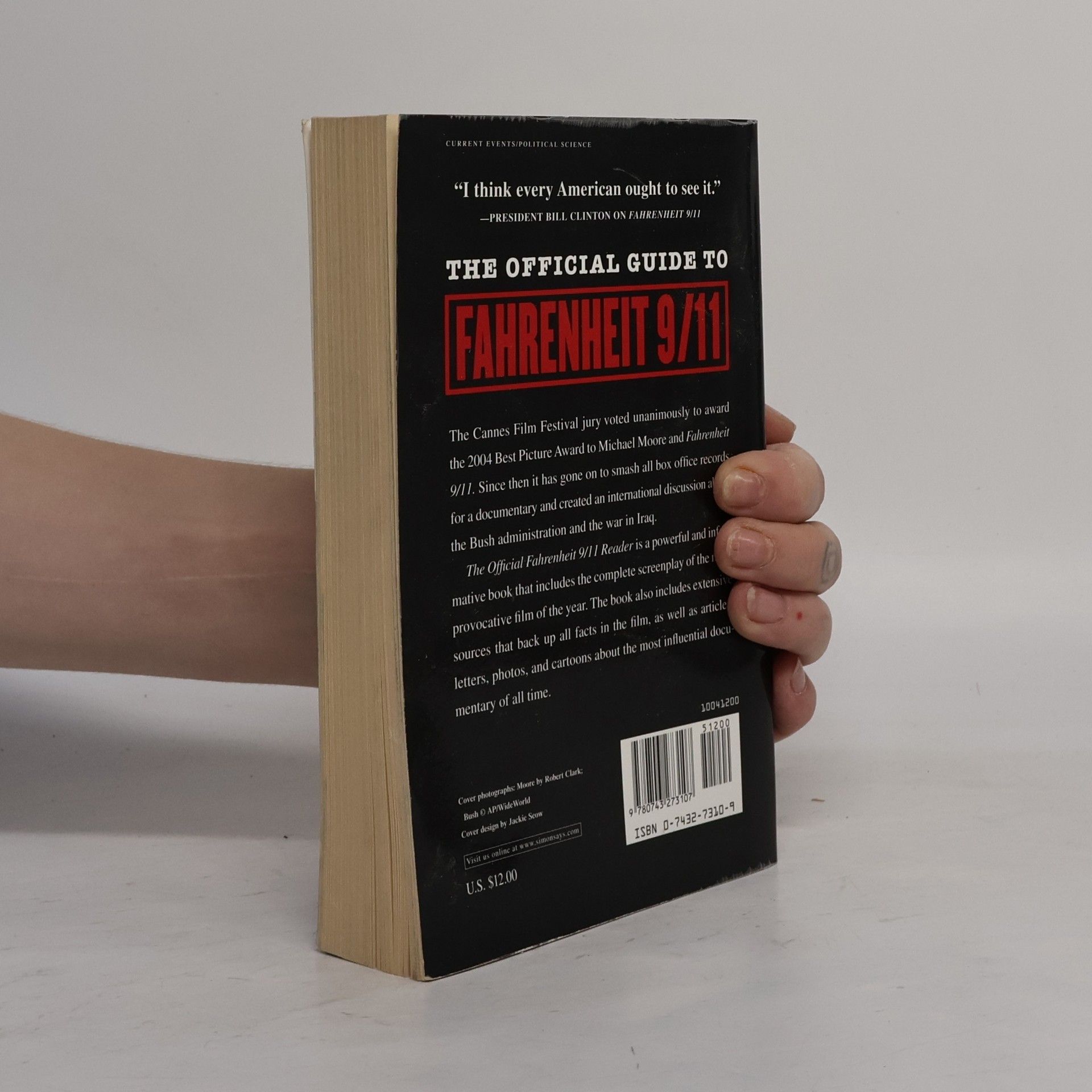 Michael Moore The Official Fahrenheit 9/11 Reader