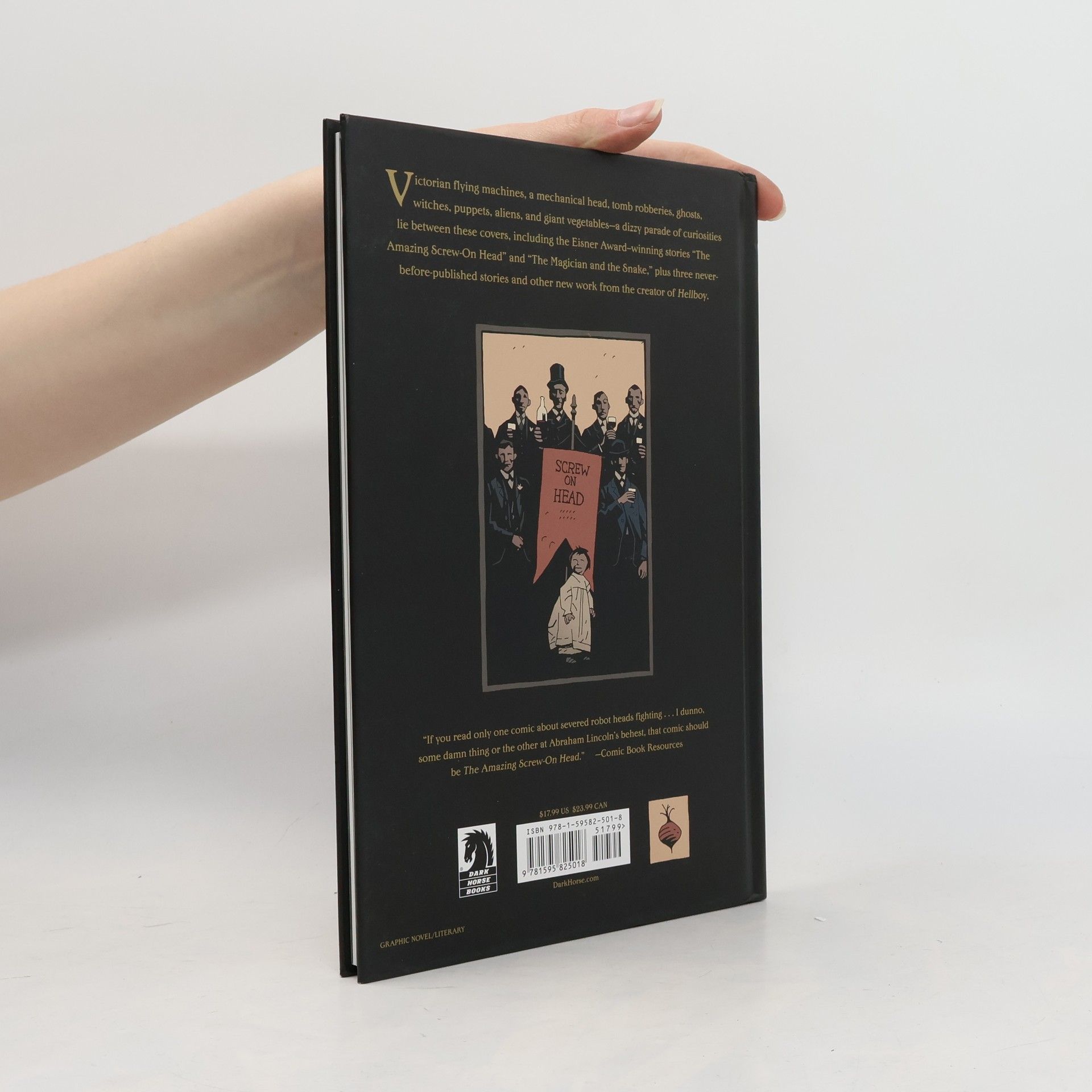 Mike Mignola The Amazing Screw-on Head and Other Curious Objects