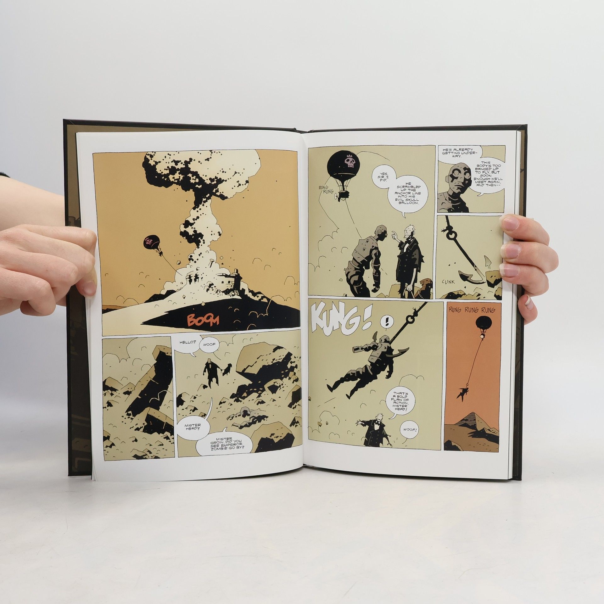 Mike Mignola The Amazing Screw-on Head and Other Curious Objects