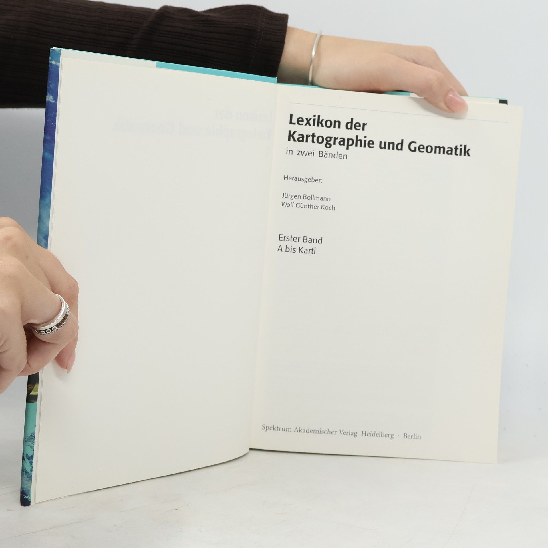 Jürgen Bollmann Lexikon der Kartographie und Geomatik 1
