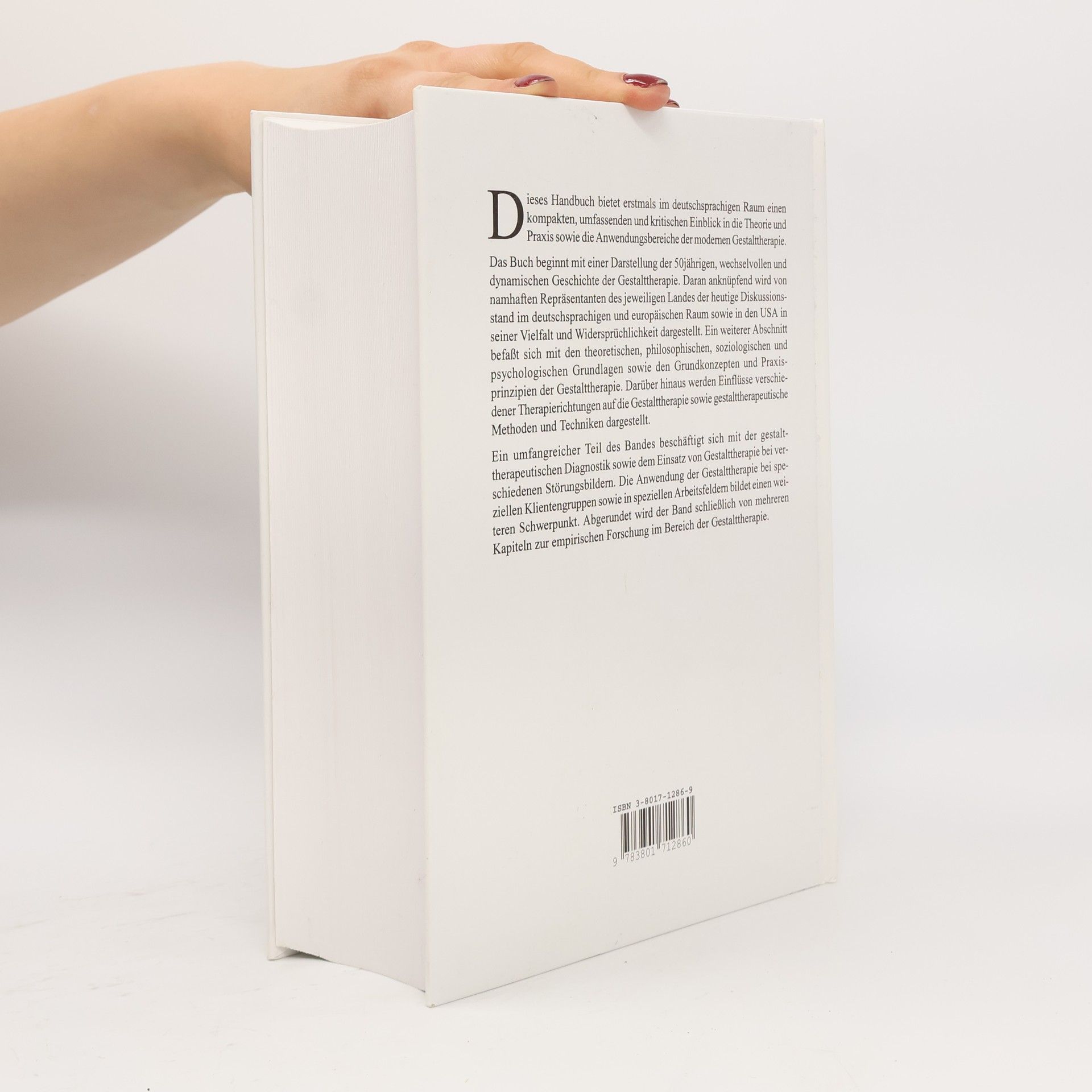 Reinhard Fuhr Handbuch der Gestalttherapie