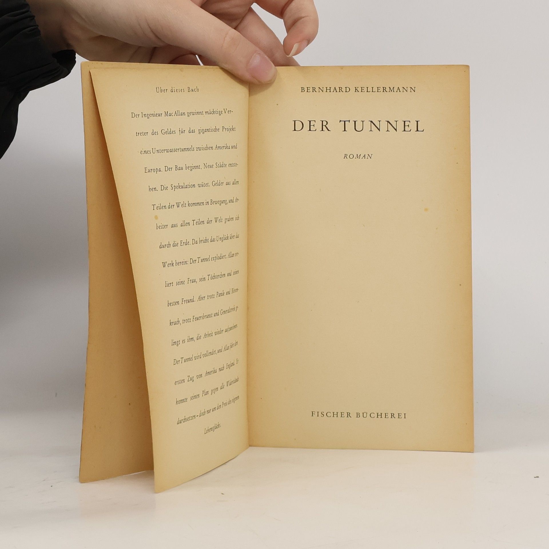 Bernhard Kellermann Der Tunnel