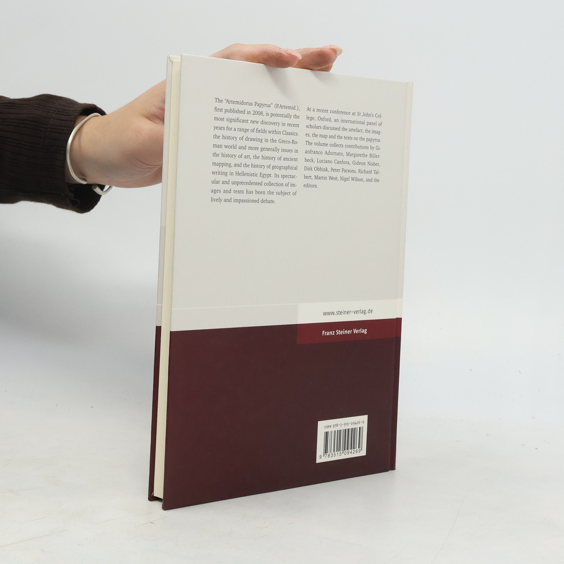 Kai Brodersen Historia Einzelschriften - 214: Images and Texts on the Artemidorus Papyrus