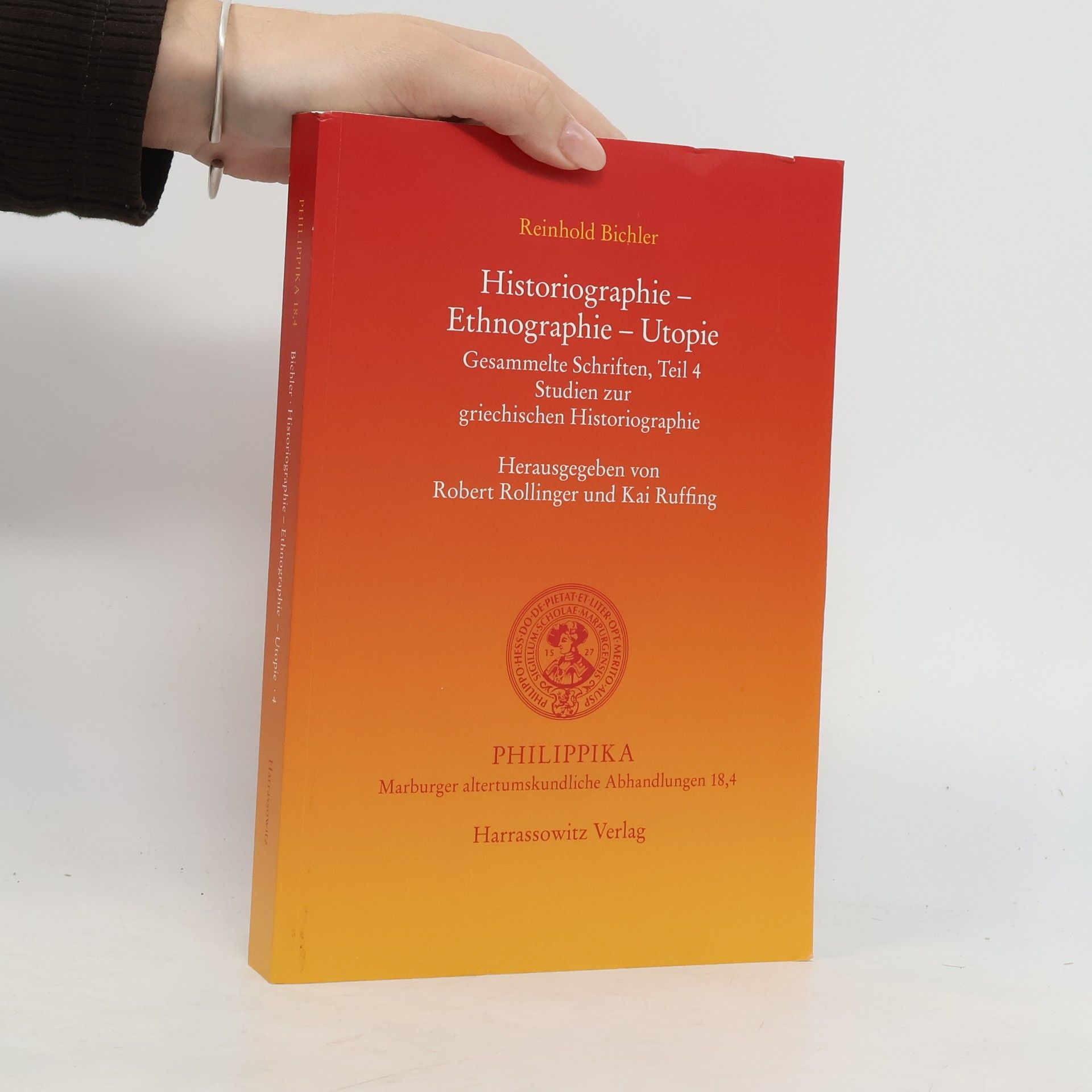 Kai Ruffing Historiographie, Ethnographie, Utopie