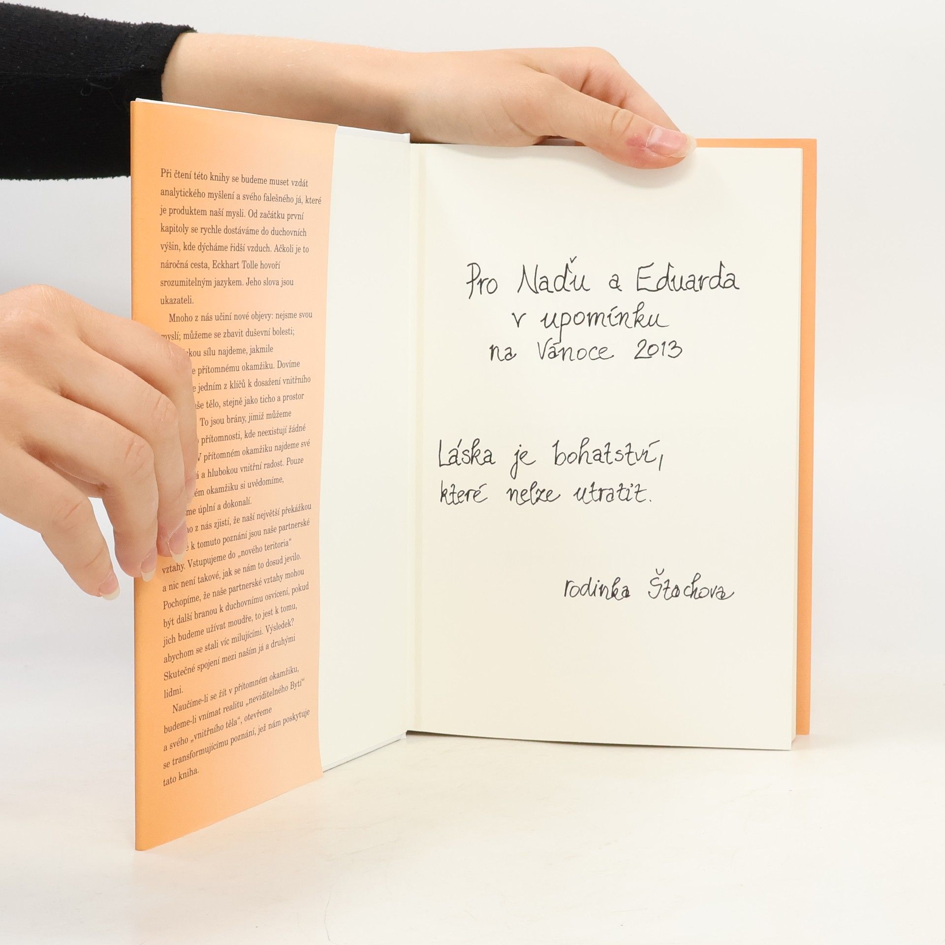 Eckhart Tolle Moc přítomného okamžiku