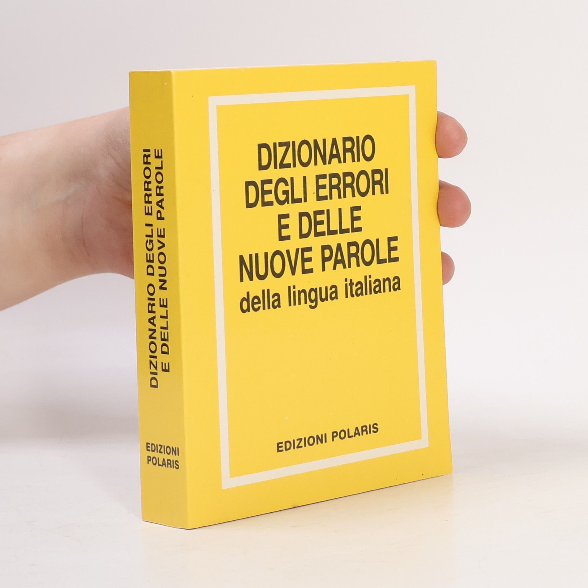 Various authors Dizionario degli errori e dei dubbi della lingua italiana