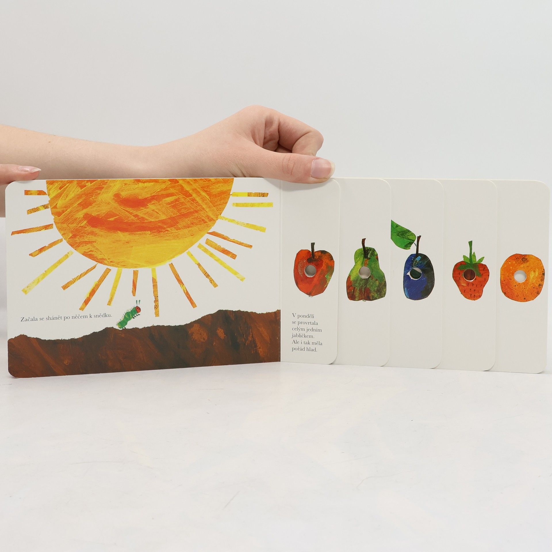 Eric Carle Tuze hladová housenka