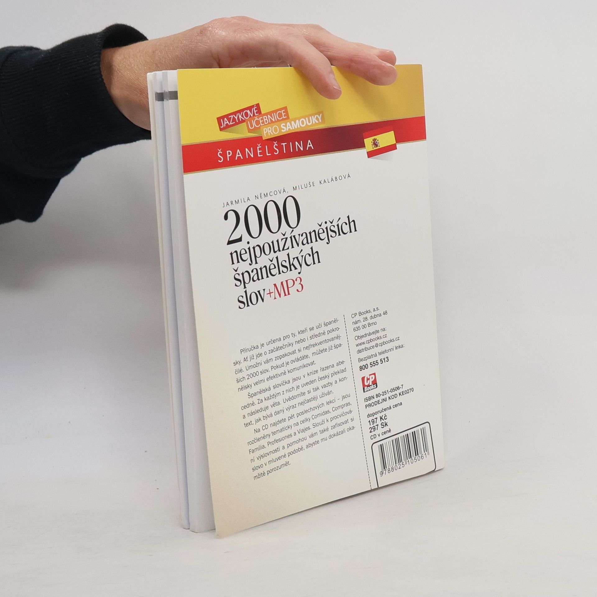 Jarmila Němcová 2000 [nejpoužívanějších] španělských slov