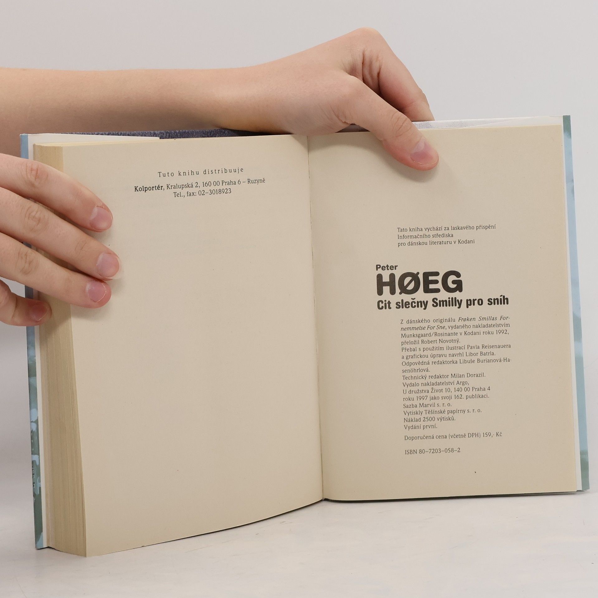 Peter Høeg Cit slečny Smilly pro sníh