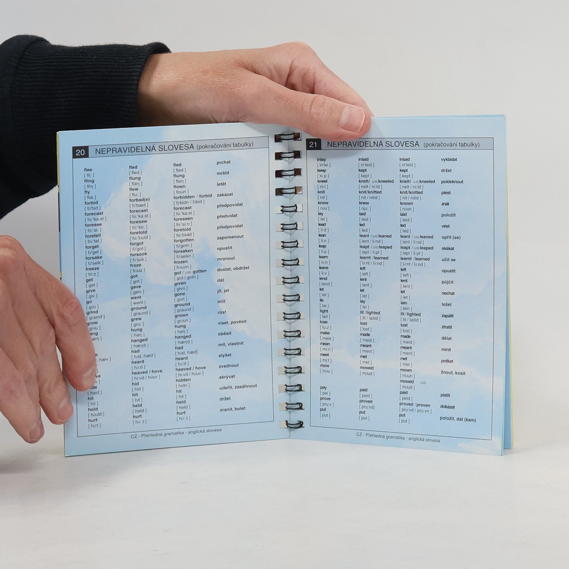 Autorenkollektiv Anglická slovesa : přehledná gramatika