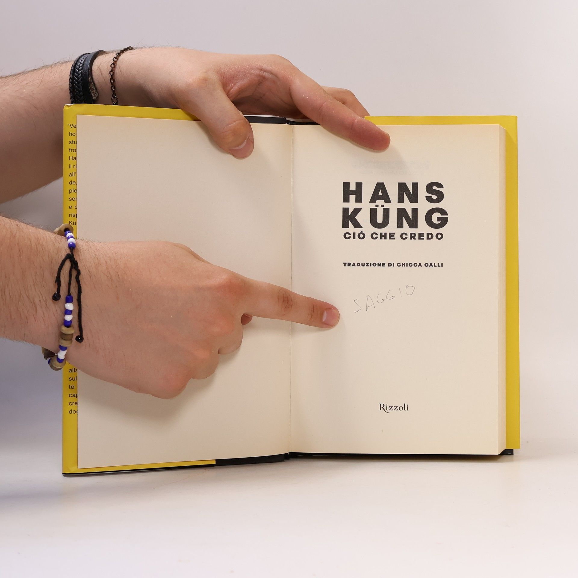 Hans Küng Ciò che credo