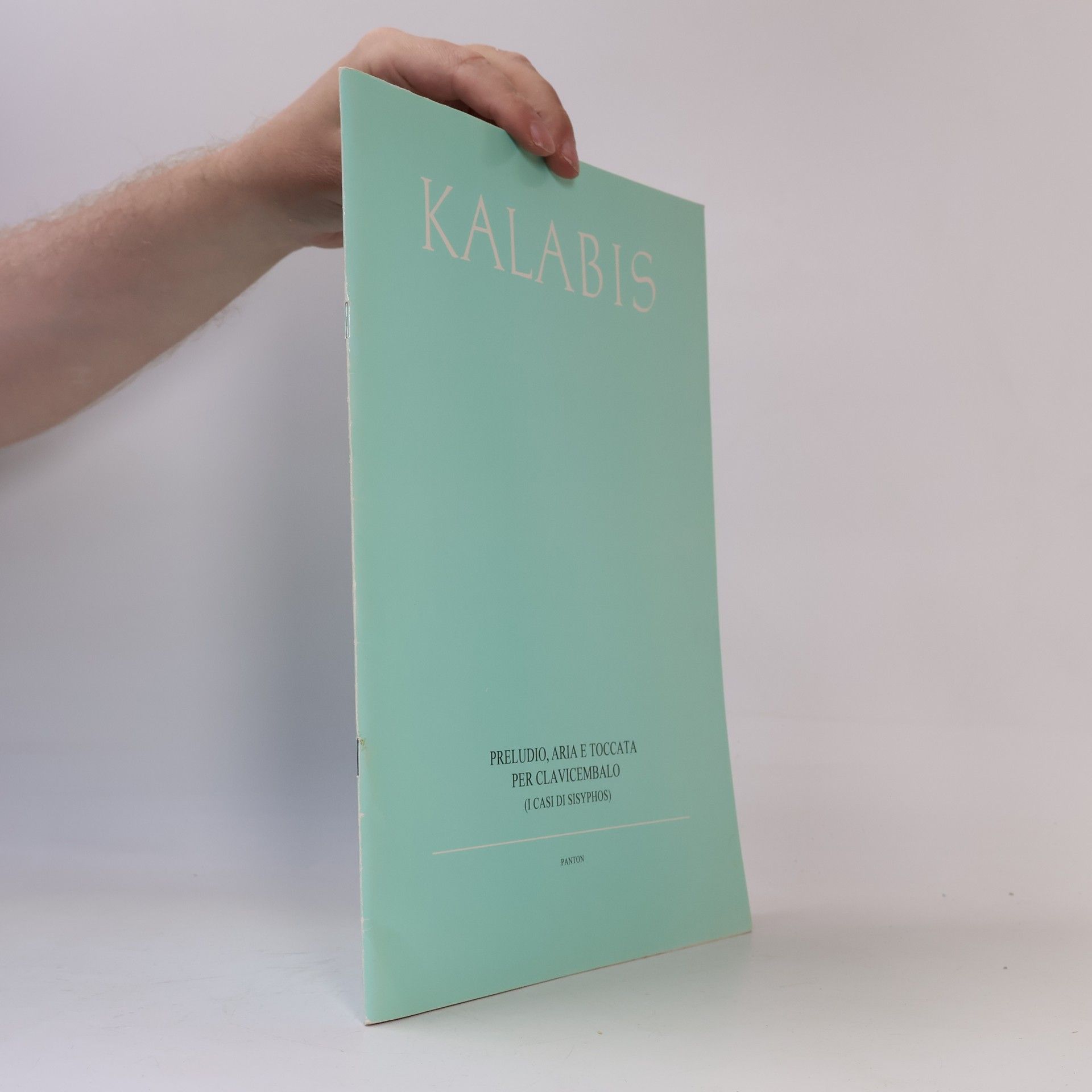 Viktor Kalabis Preludium, árie a tokáta pro cembalo op. 75 (Příběhy Sisyfovy)