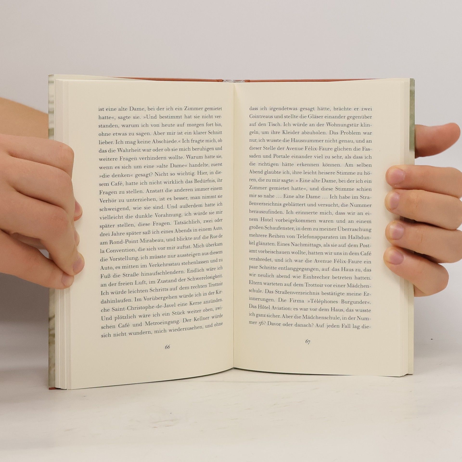 Patrick Modiano Gräser der Nacht