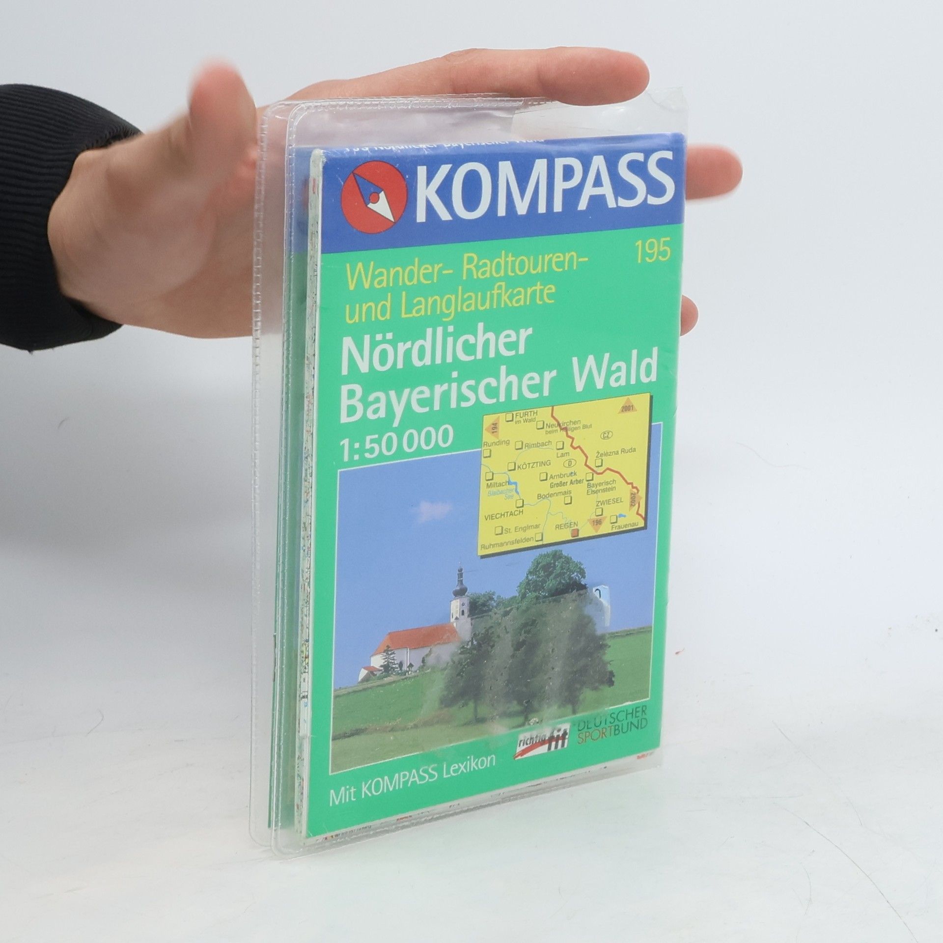 Autorenkollektiv Kompass - 195: Nördlicher Bayerischer Wald: Wandern/Rad/Langlauf. GPS-genau. 1:50.000