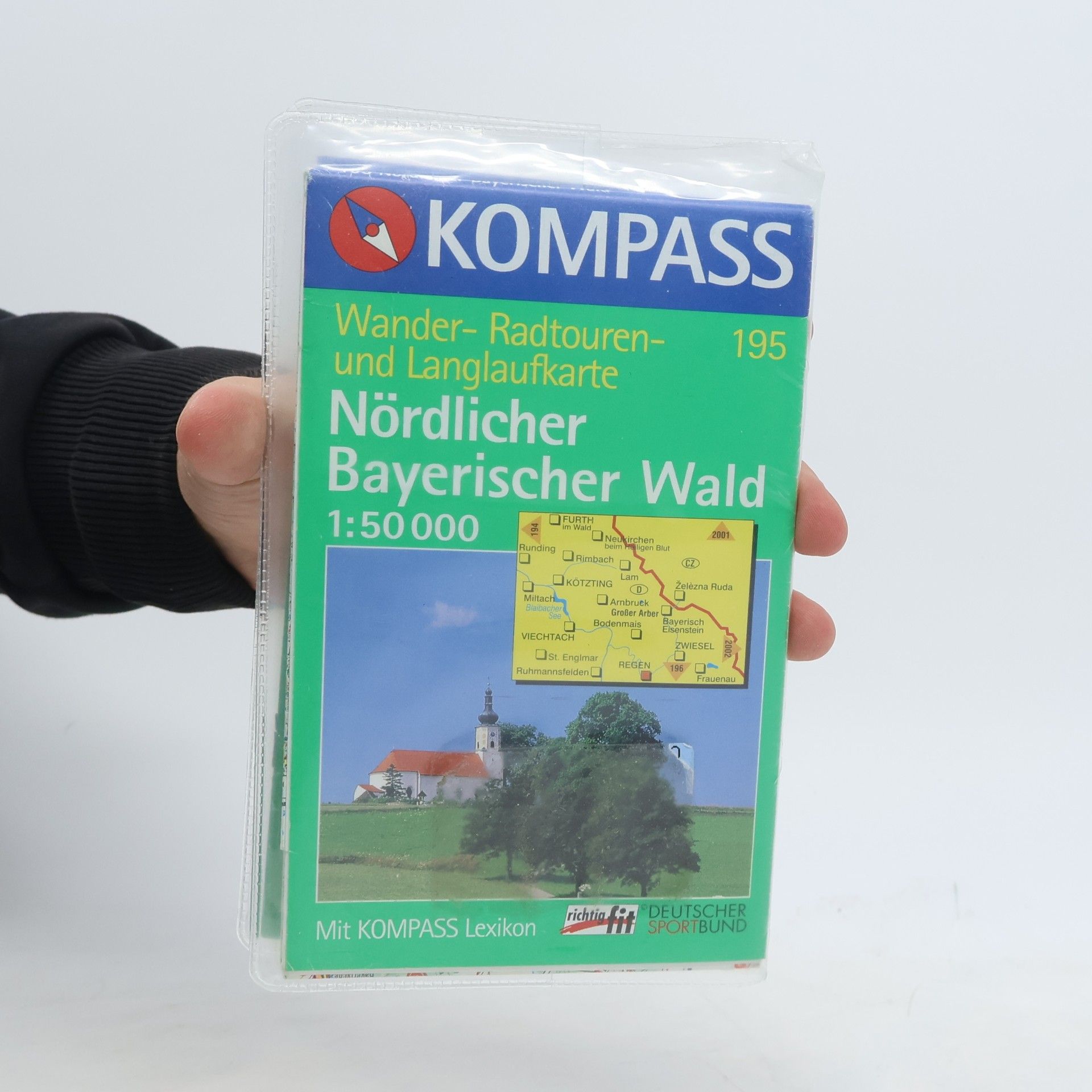 Kompass - 195: Nördlicher Bayerischer Wald: Wandern/Rad/Langlauf. GPS-genau. 1:50.000