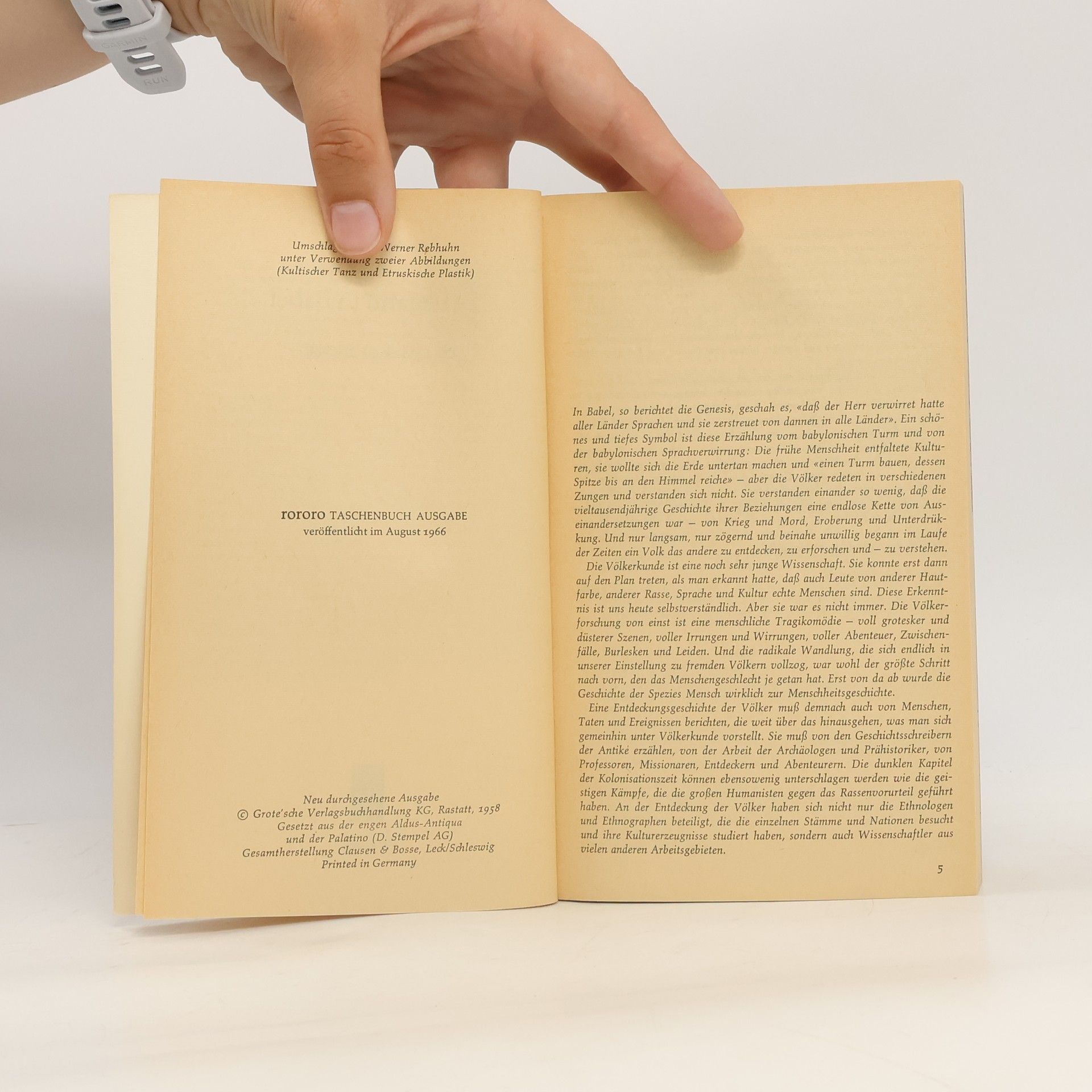 Herbert Wendt Es begann in Babel