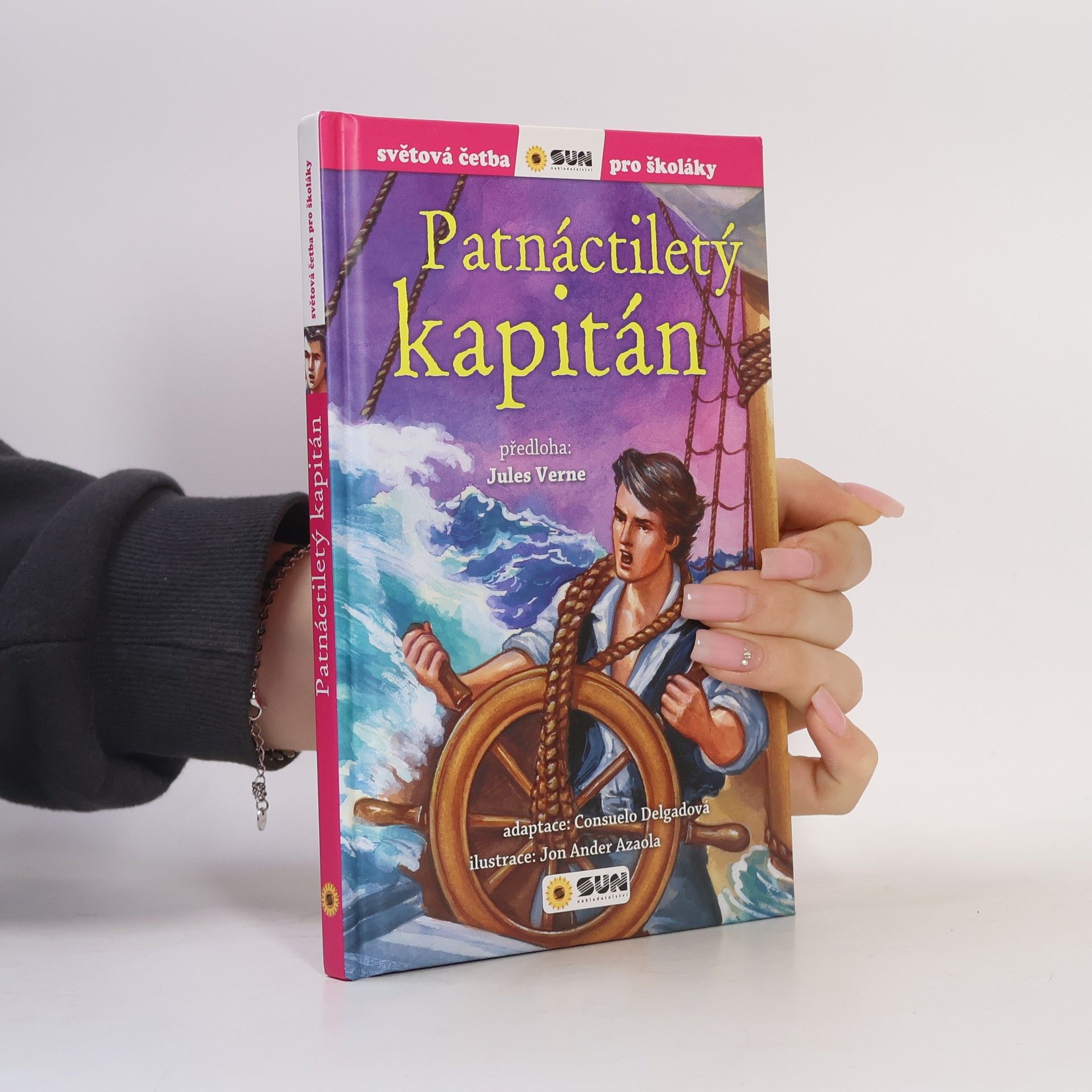 Consuelo Delgado Cortada Patnáctiletý kapitán (převyprávění)