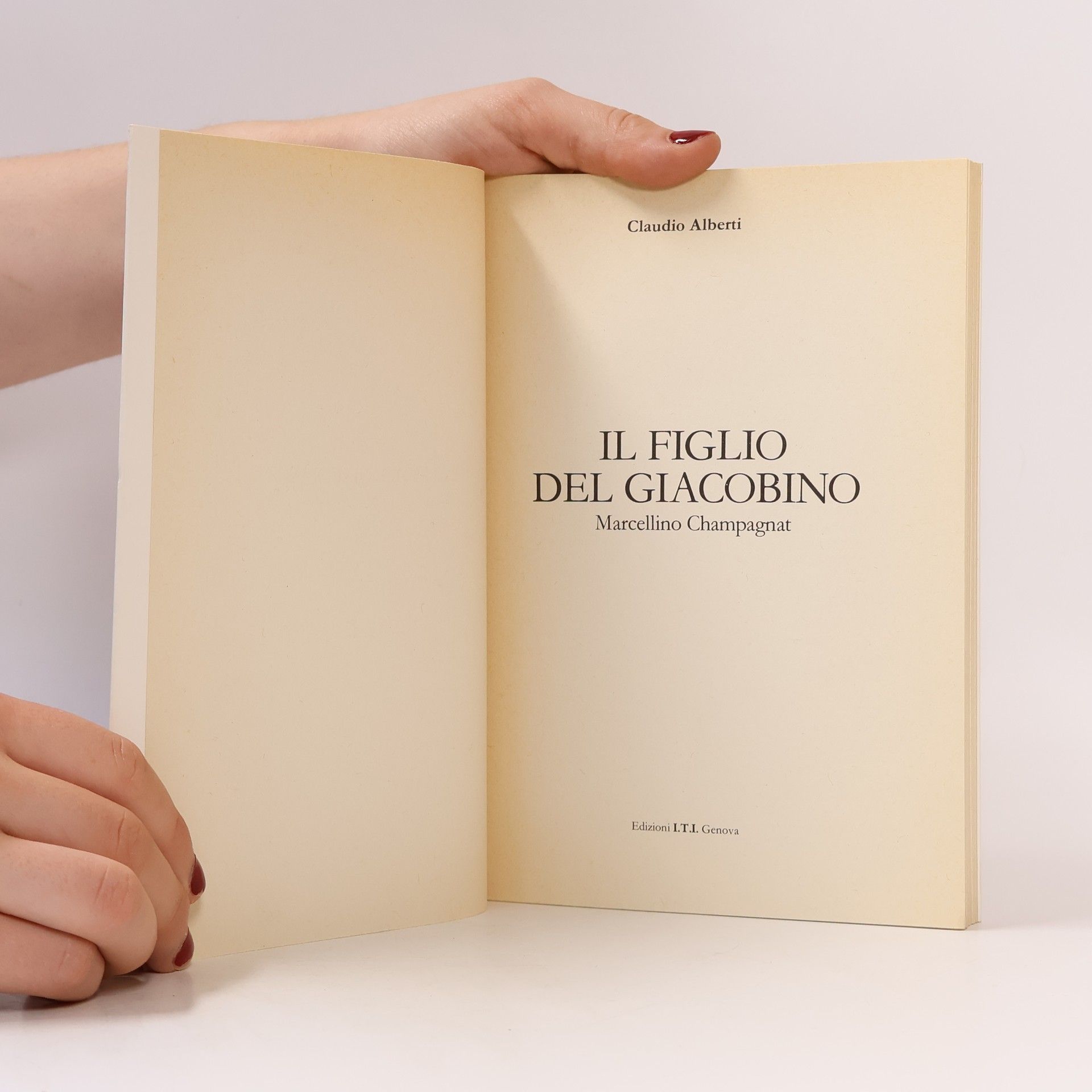 Claudio Alberti Il figlio del giacobino