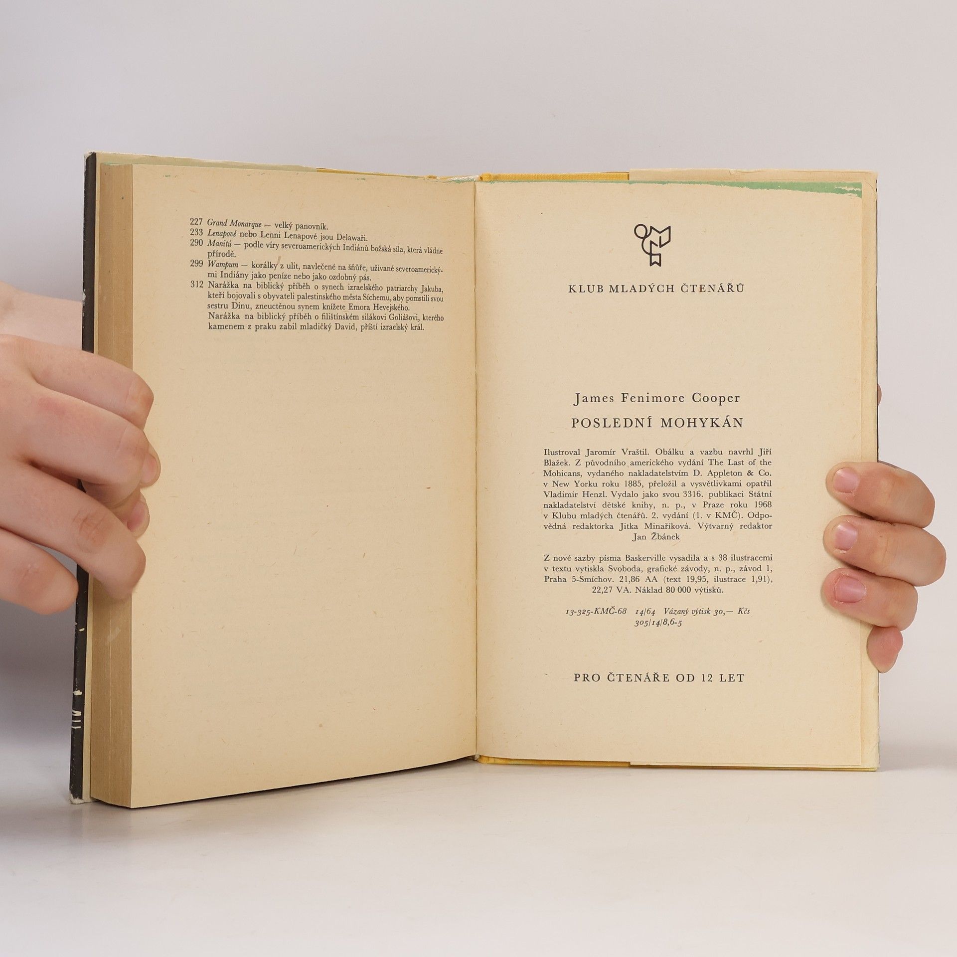 James Fenimore Cooper Poslední Mohykán