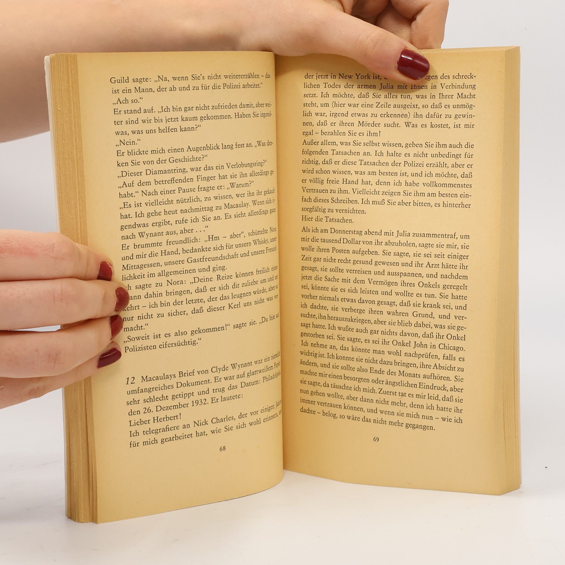 Dashiell Hammett Der Dünne Mann
