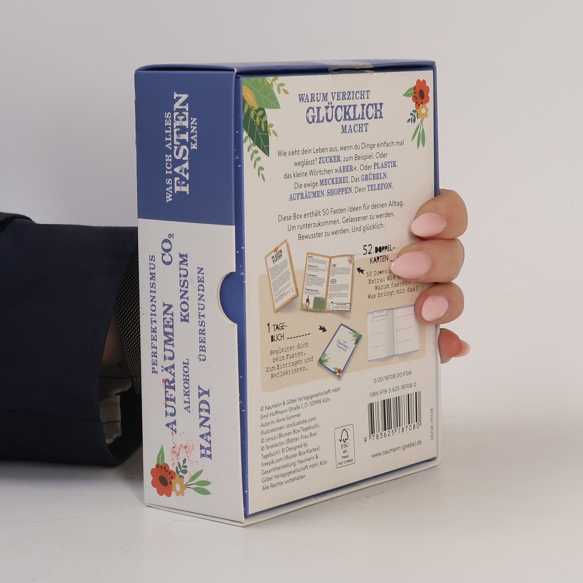Anne Sommer Was ich alles fasten kann: Box mit 50 Ideen für ein gutes Gefühl