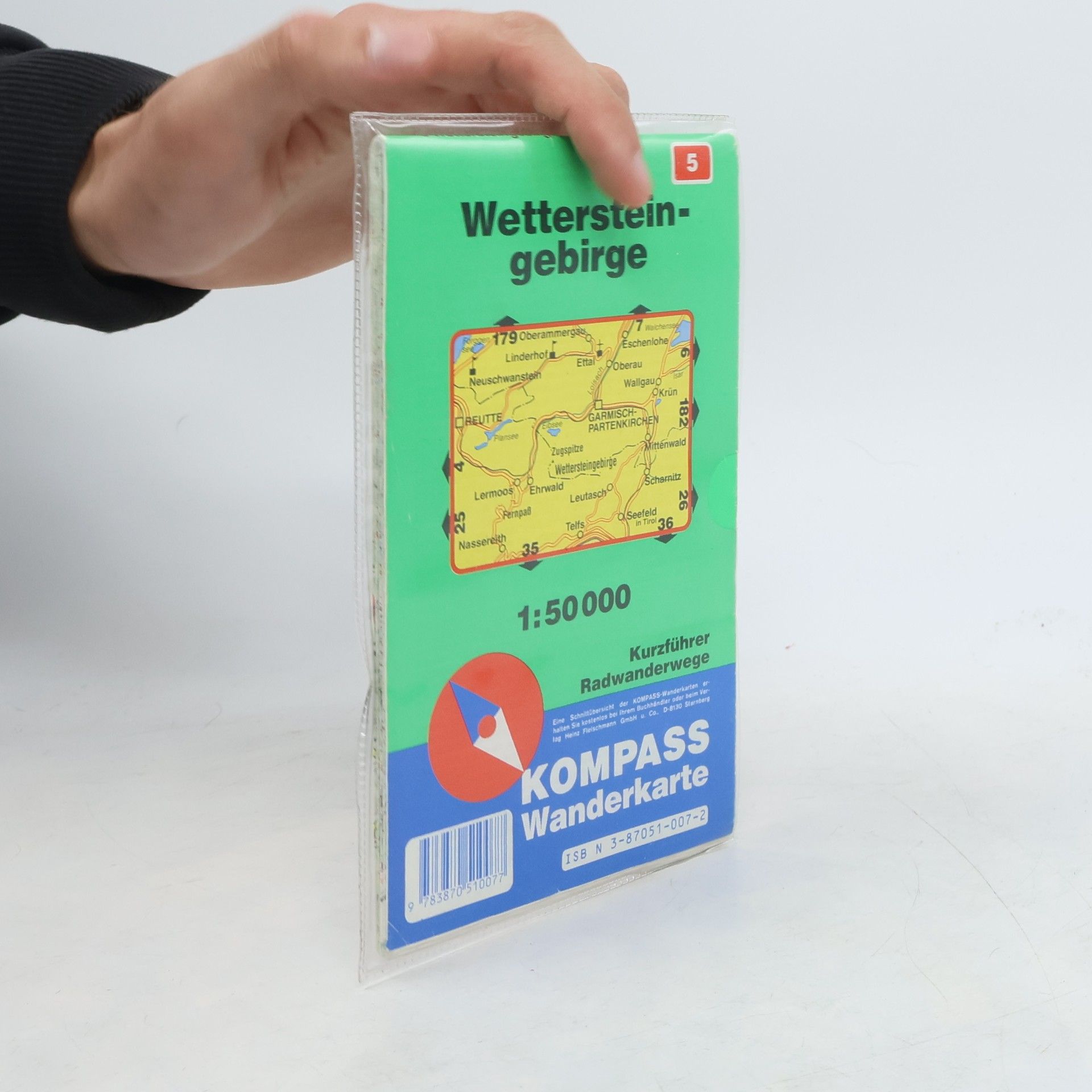 Autorenkollektiv KOMPASS Wanderkarte - 5: Wettersteingebirge