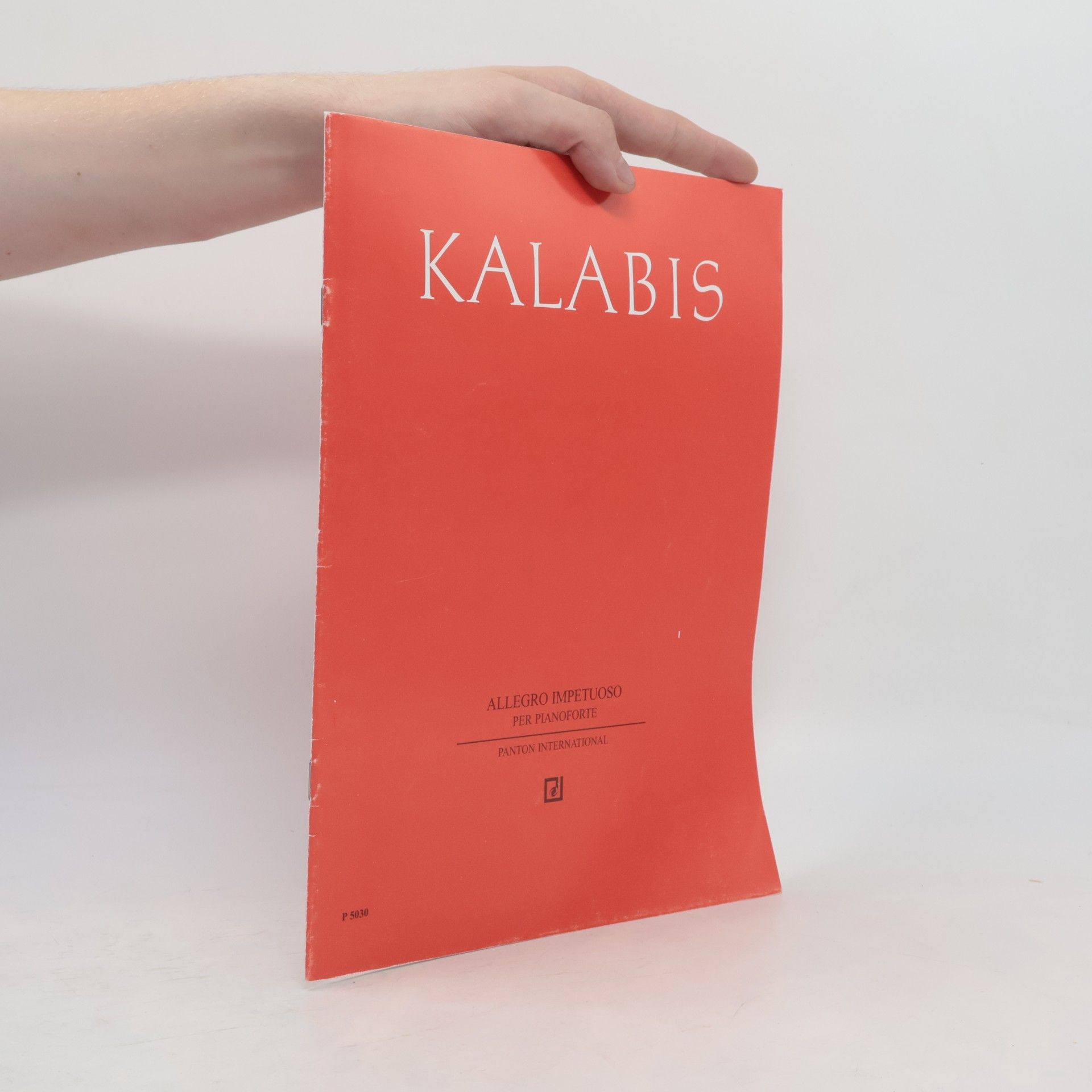 Kalabis Allegro impetuoso: op. 89. Klavier.