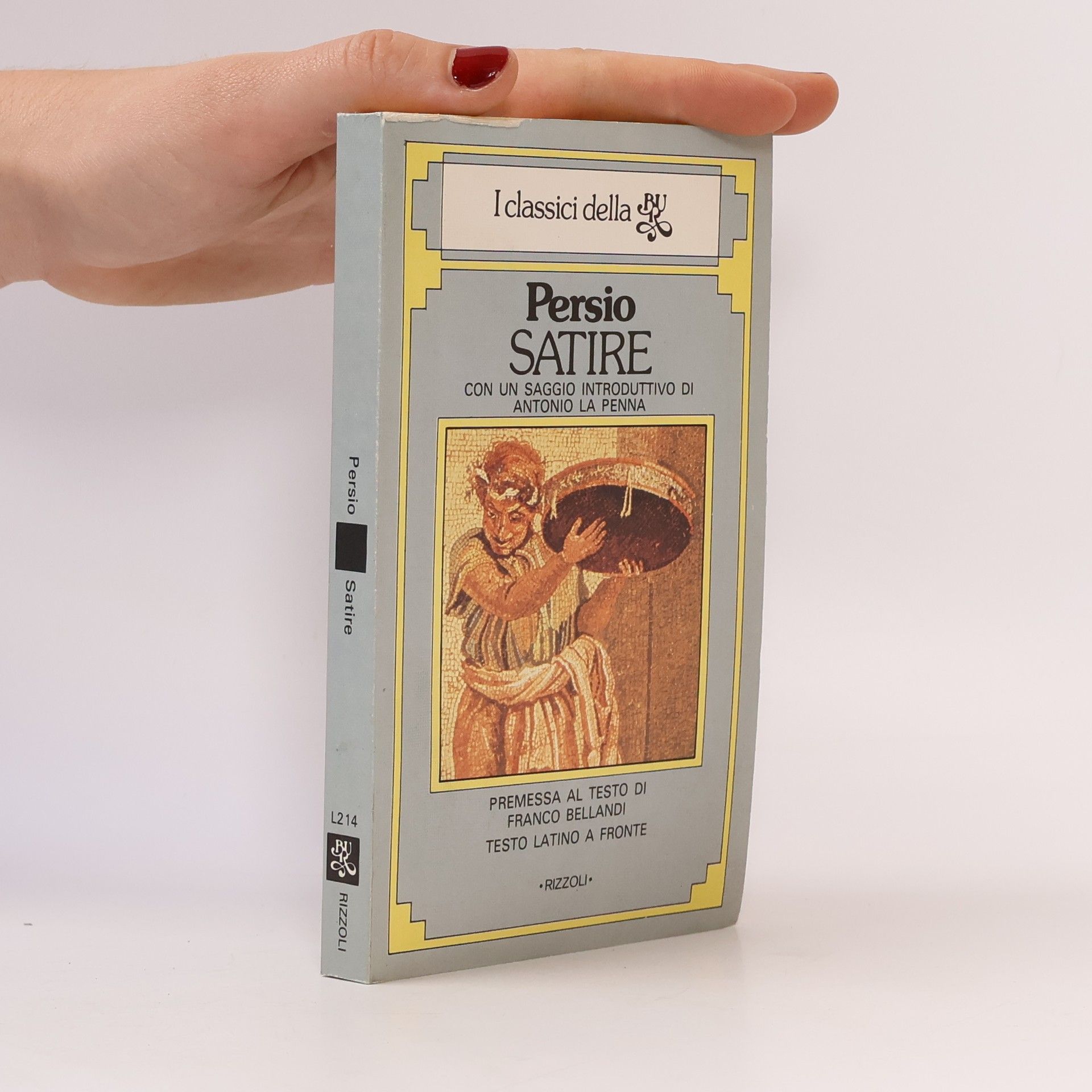 Aulo Persio Flacco Il libro delle satire