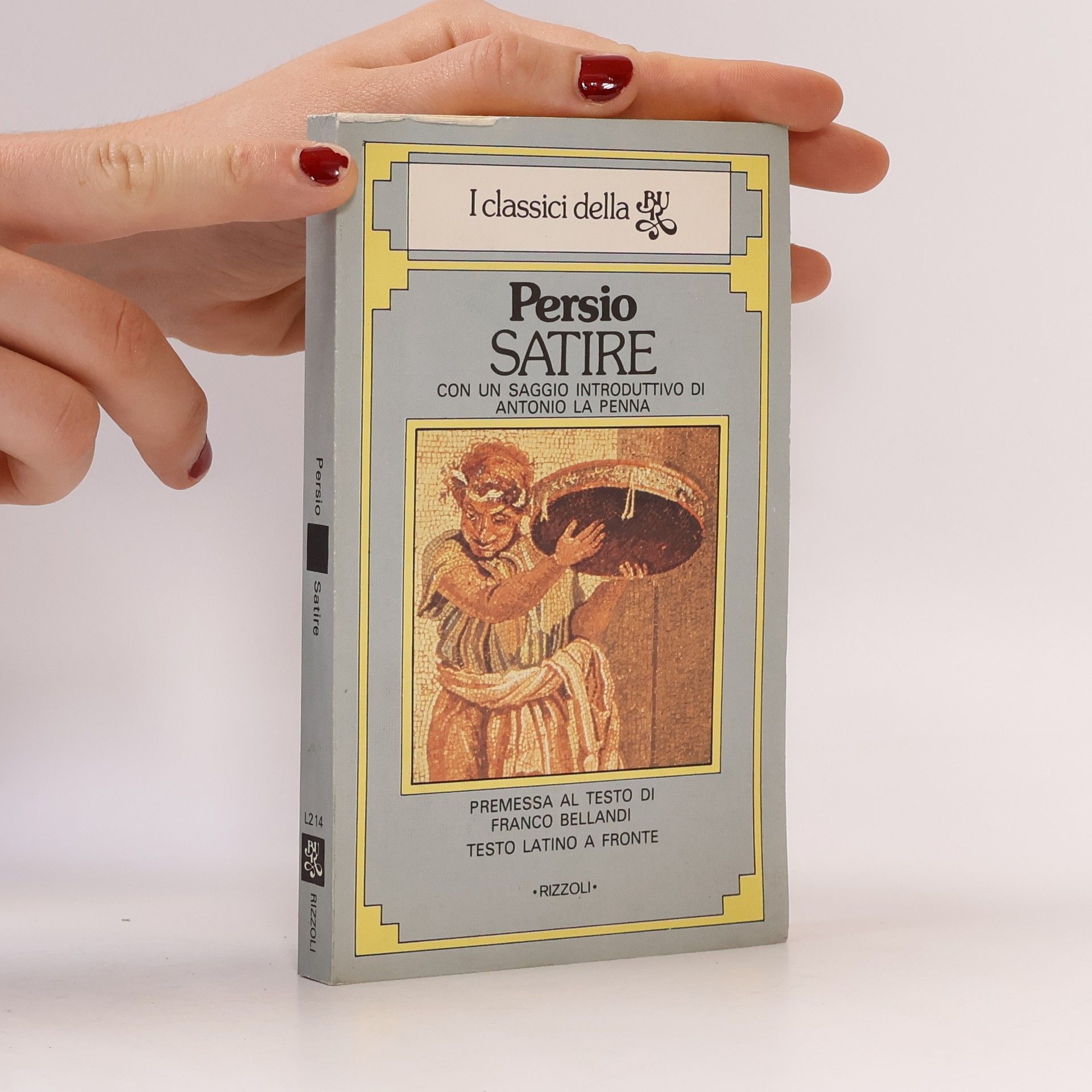 Aulo Persio Flacco Il libro delle satire