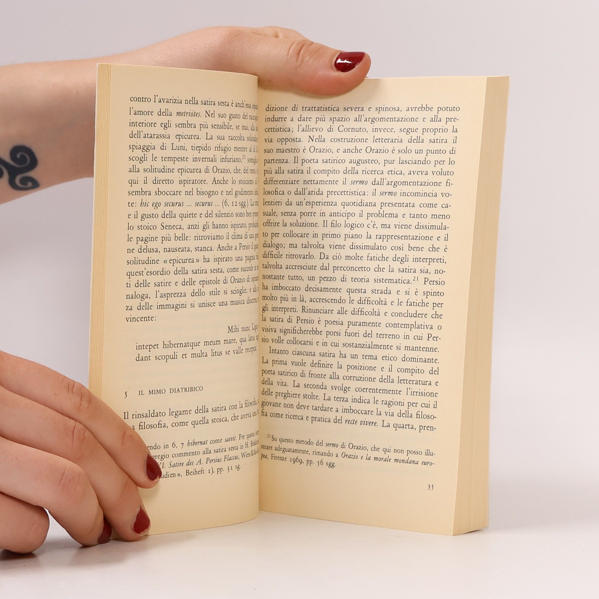 Aulo Persio Flacco Il libro delle satire