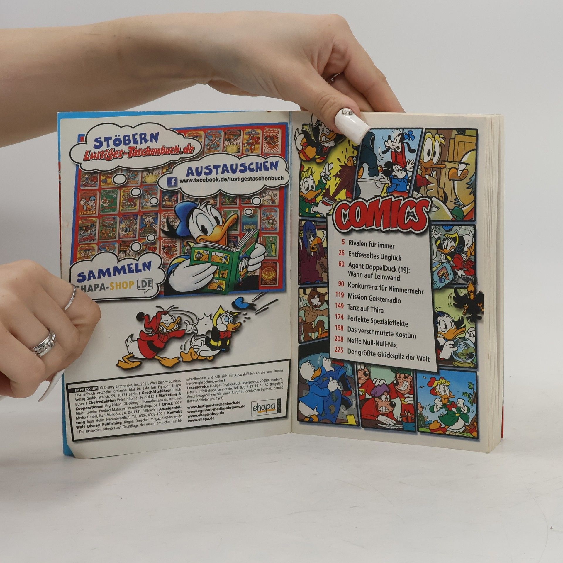 Walt Disney Lustiges Taschenbuch 420. Rivalen für immer