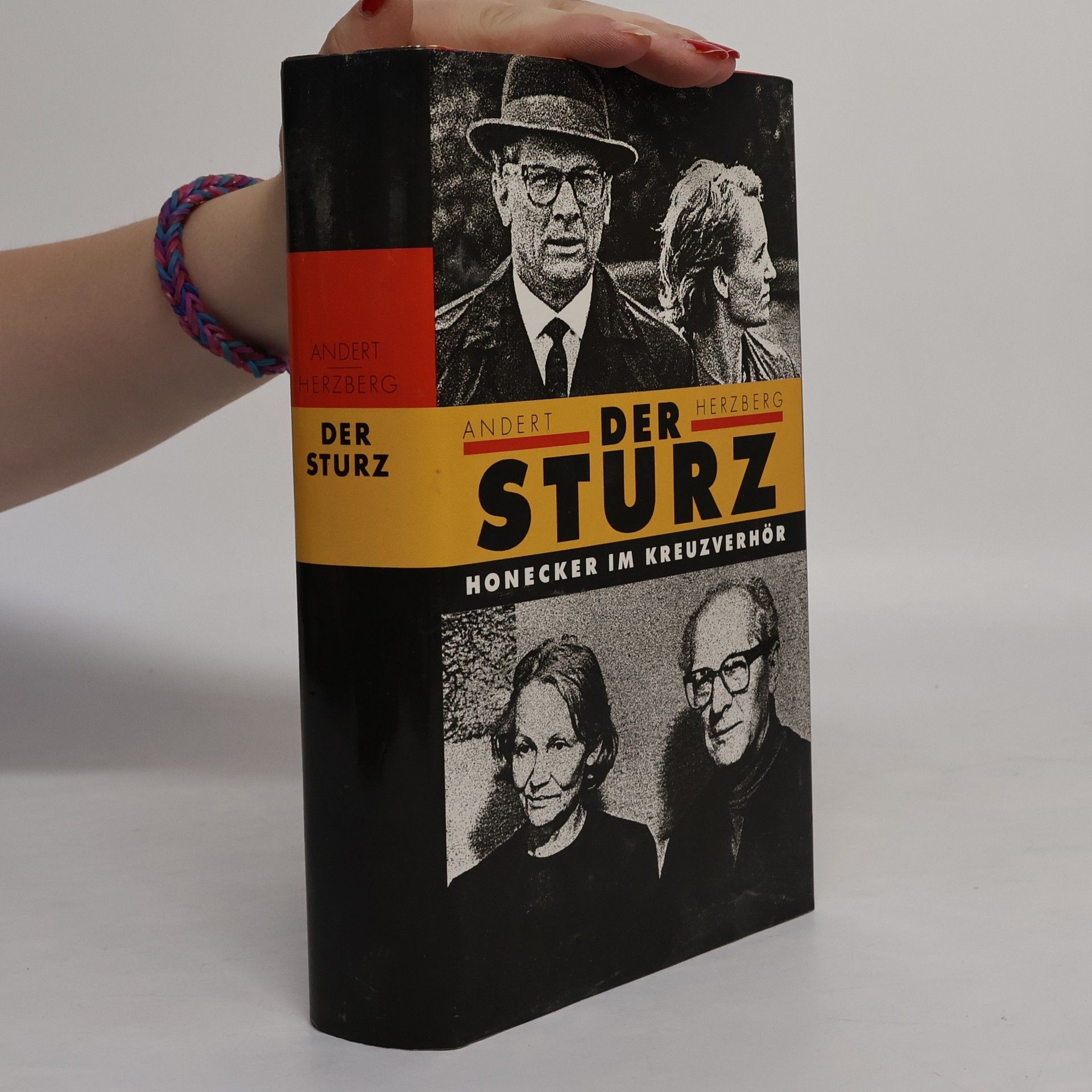 Wolfgang Herzberg Der Sturz : Erich Honecker im Kreuzverhör