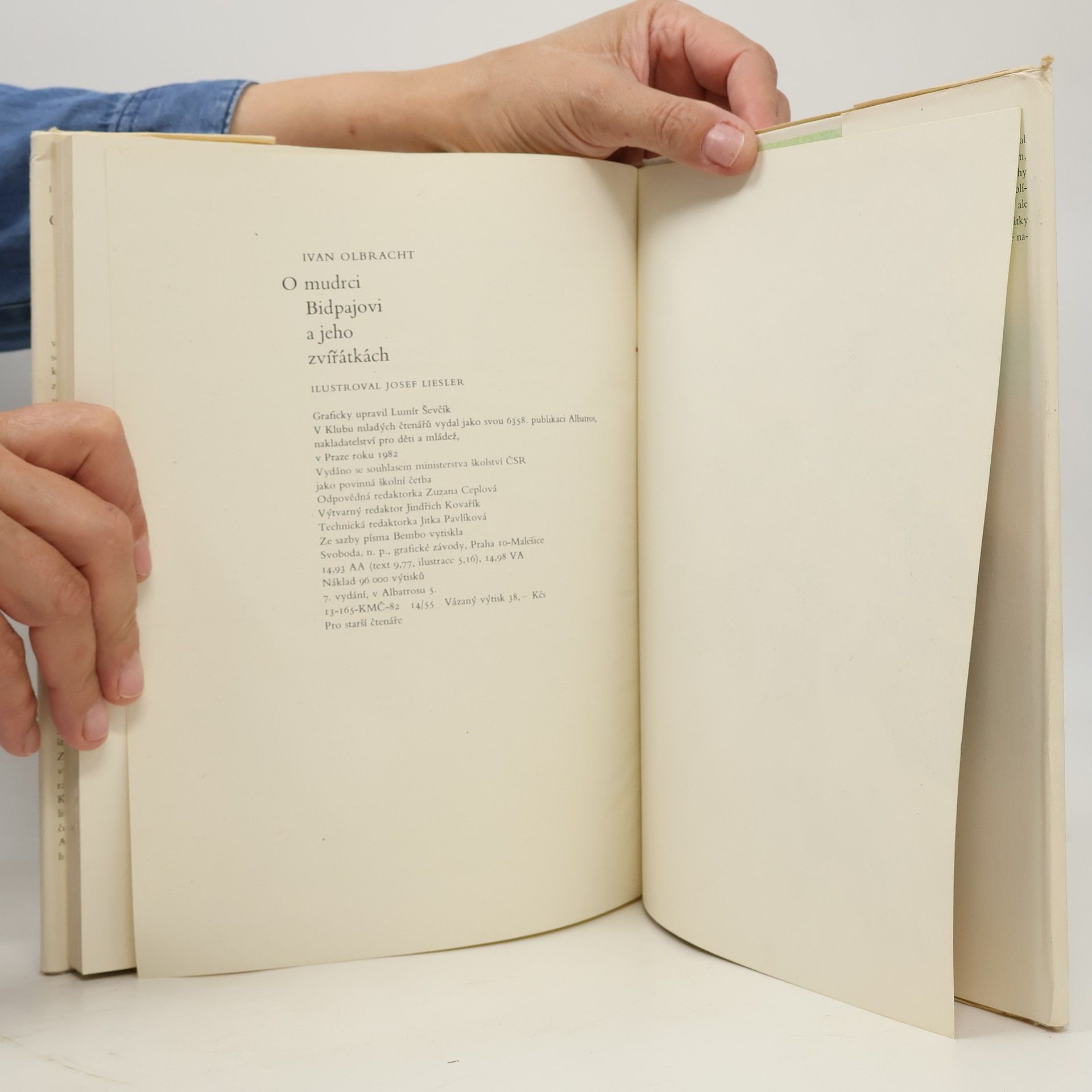Ivan Olbracht O mudrci Bidpajovi a jeho zvířátkách