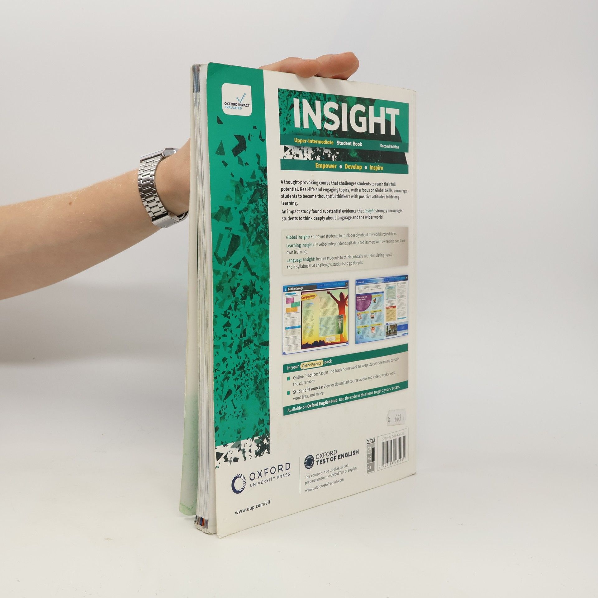 Wildman Jayne Insight Upper-Intermediate Student´s Book with Online Practice Pack, 2 nd