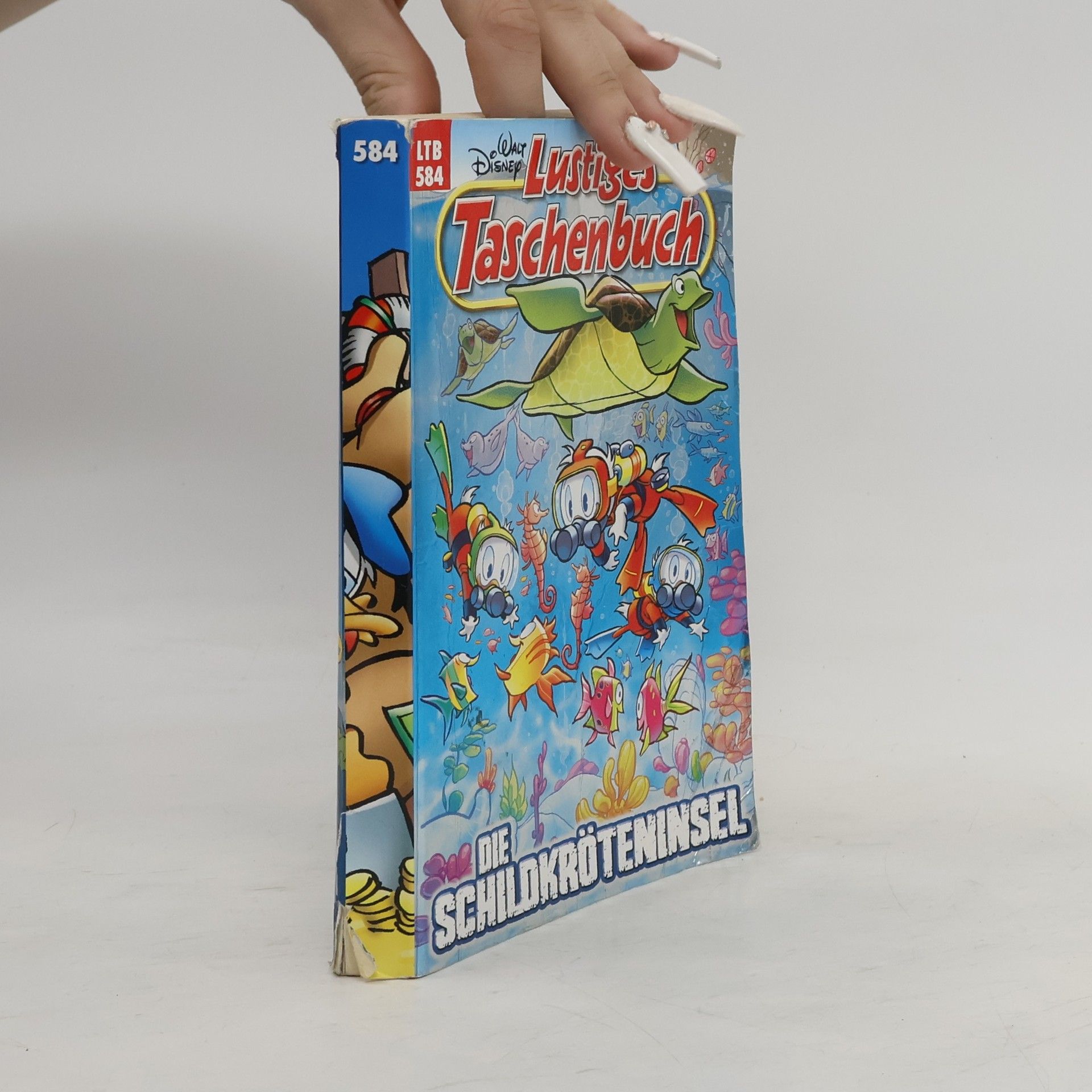 Walt Disney Lustiges Taschenbuch 584. Die Schildkröteninsel