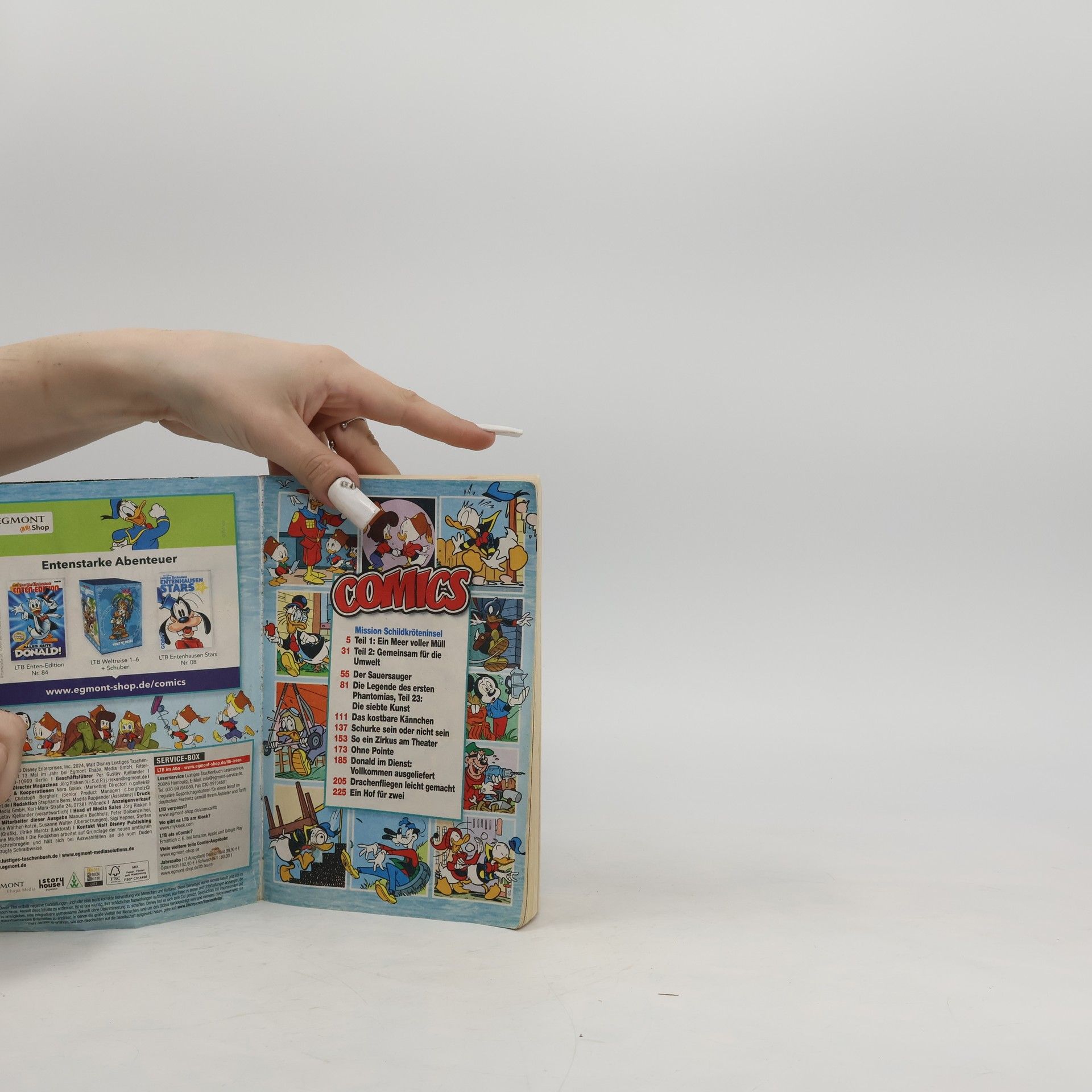 Walt Disney Lustiges Taschenbuch 584. Die Schildkröteninsel