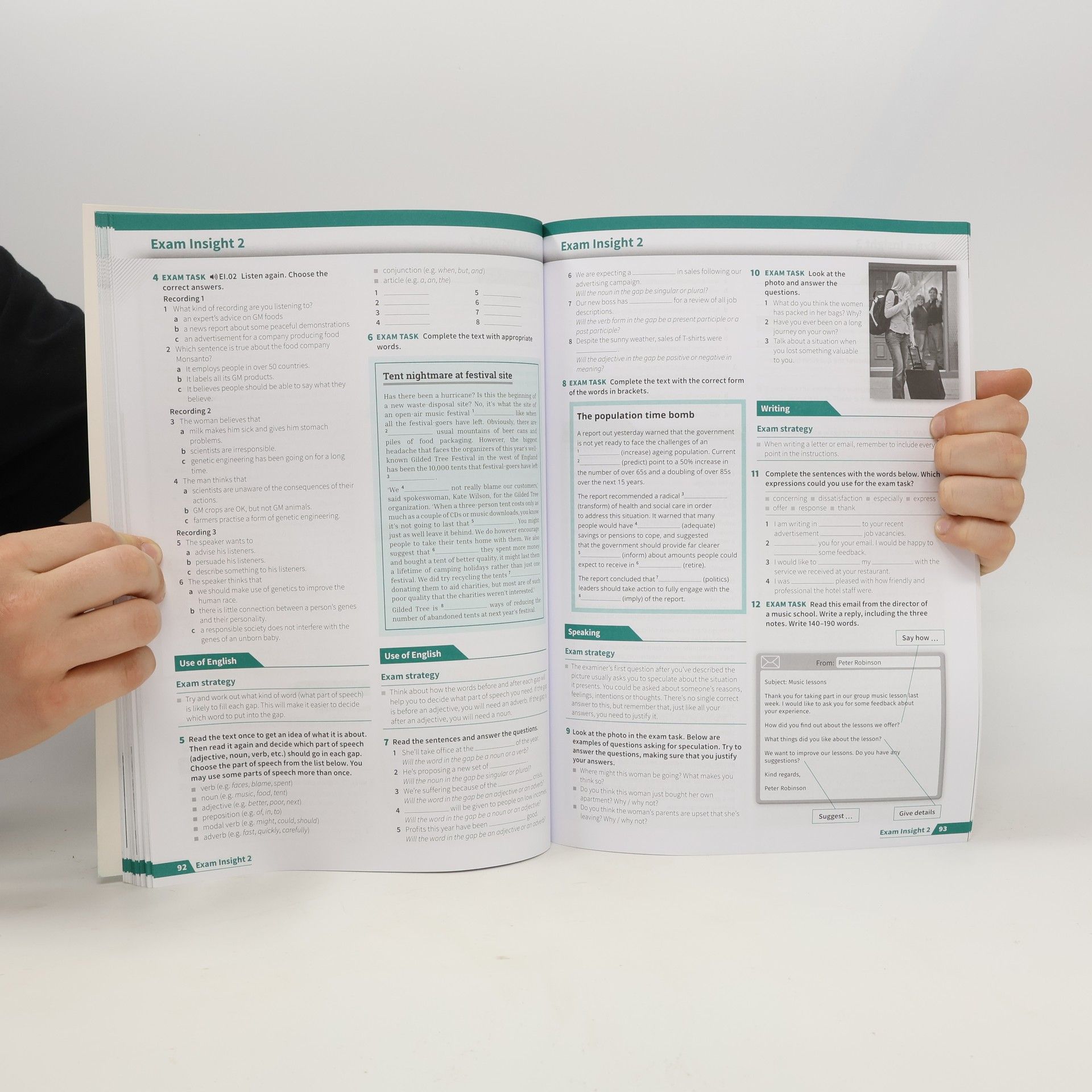 Claire Thacker Insight. Upper-intermediate workbook