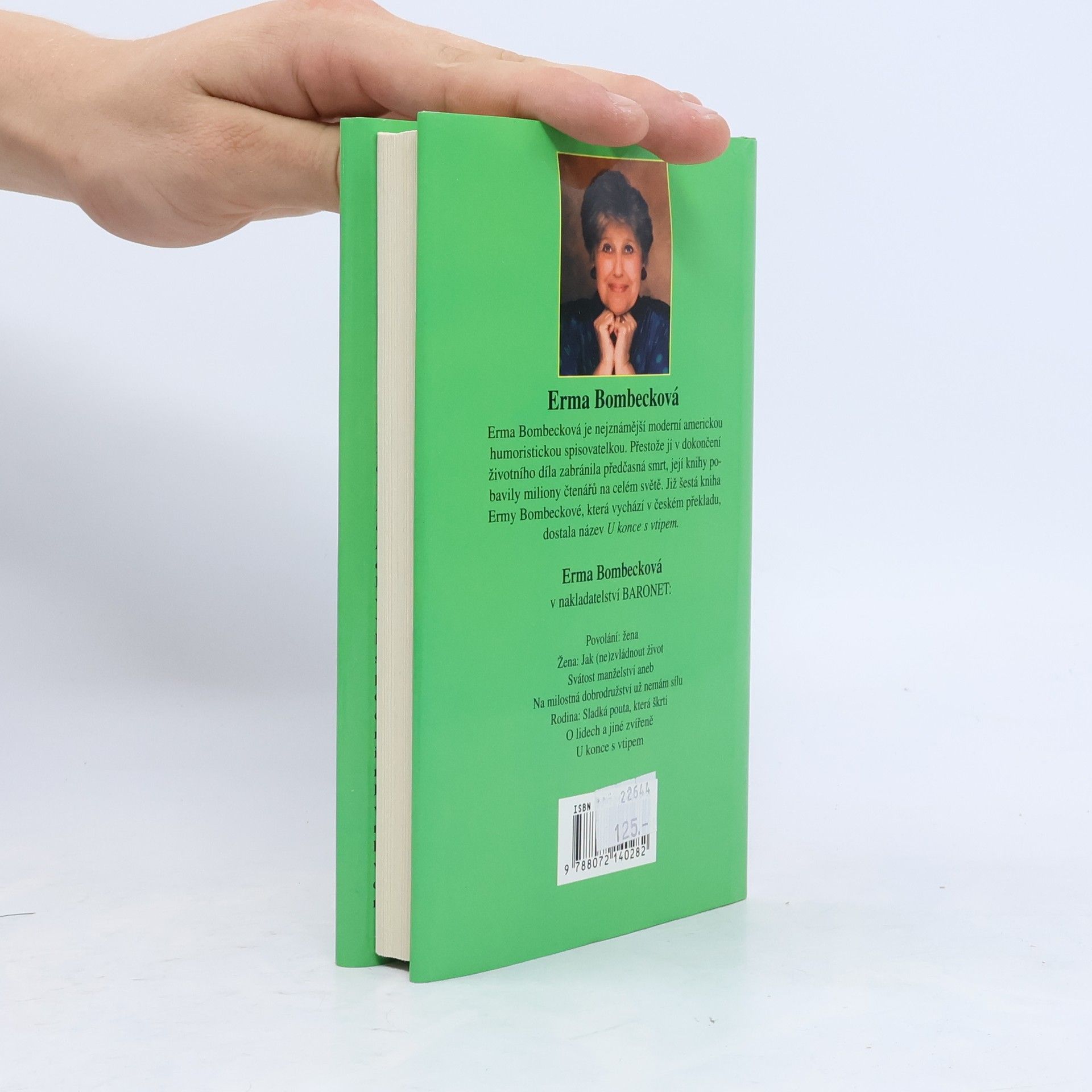 Erma Bombeck U konce s vtipem