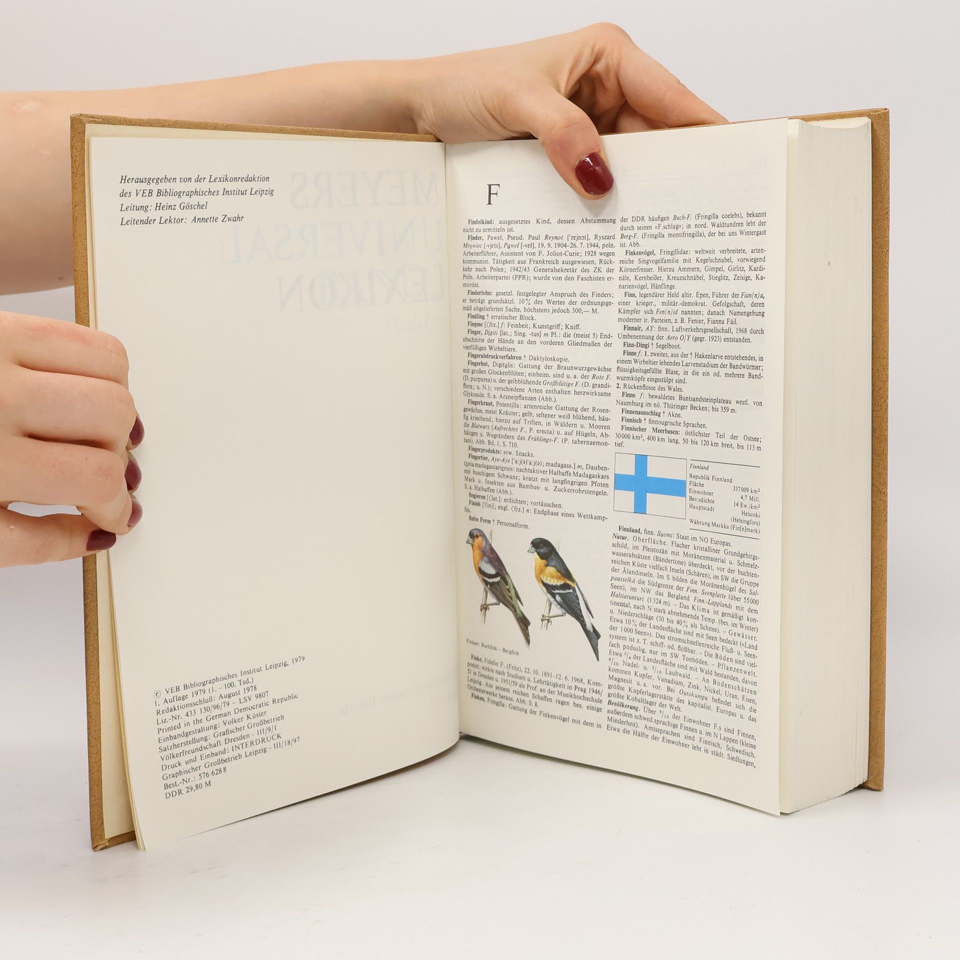 Various authors Meyers Universal Lexikon Band 2. Find-Lita