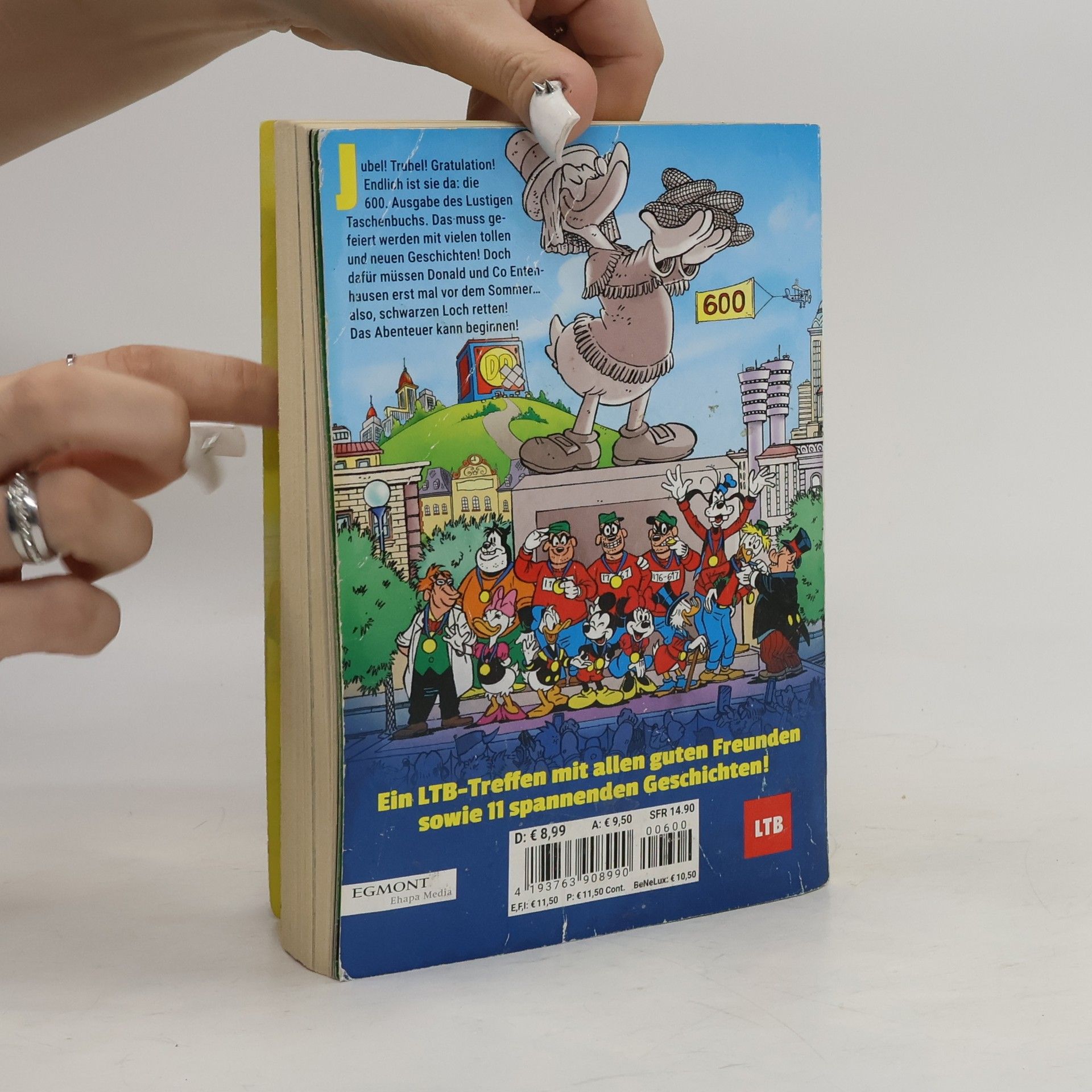 Walt Disney Lustiges Taschenbuch 600.