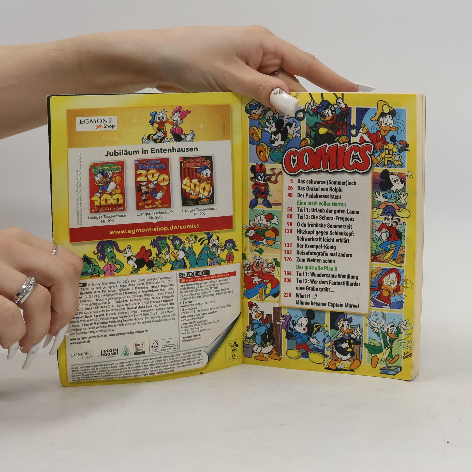 Walt Disney Lustiges Taschenbuch 600.