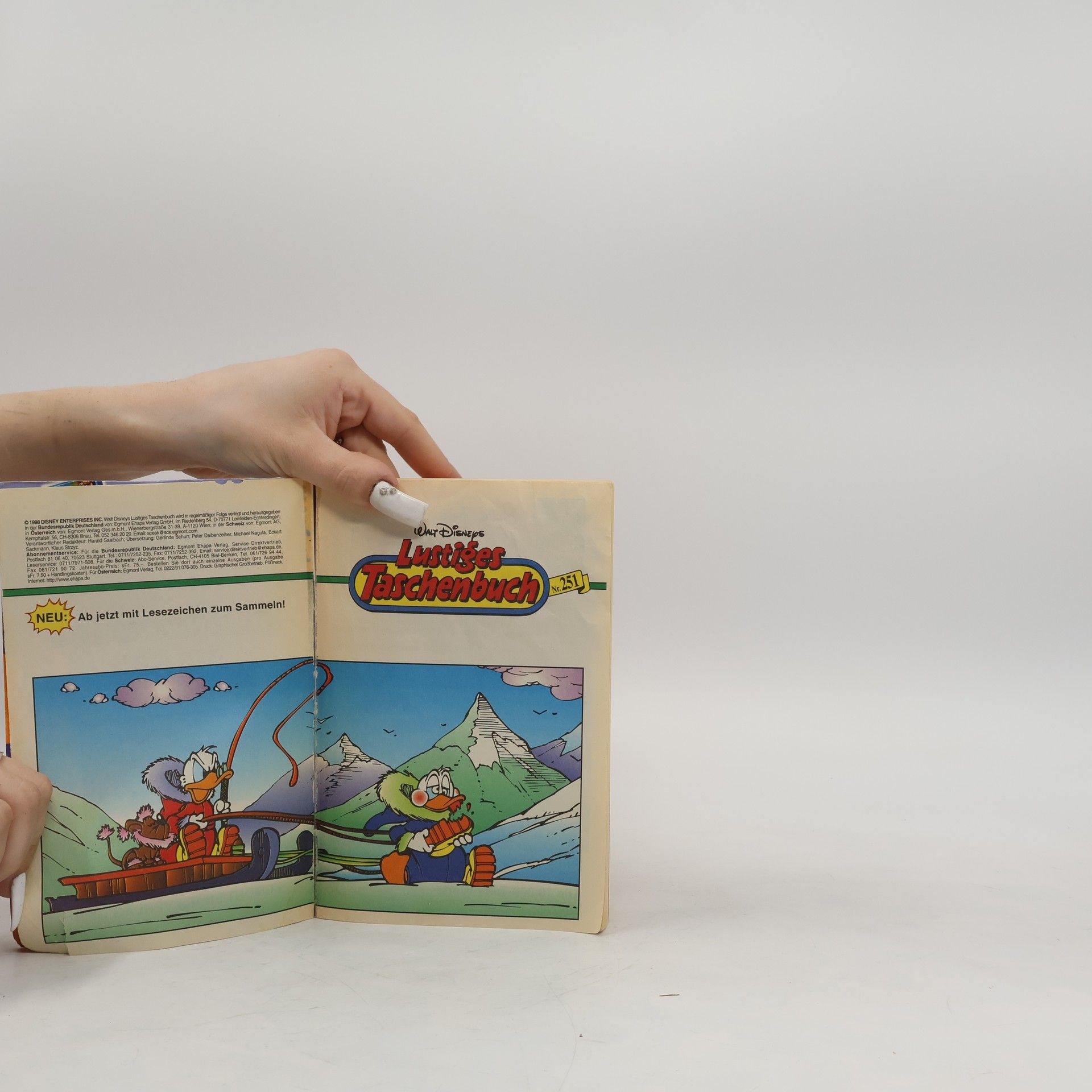 Walt Disney Lustiges Taschenbuch 251. Schatzsuche im Eis